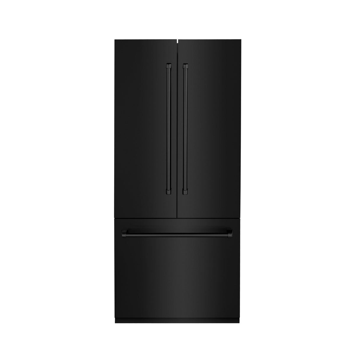 ZLINE 36 in. Built-In Refrigerator 19.6 cu. ft. Internal Water & Ice Dispenser Black Stainless Steel (RBIV-BS-36)
