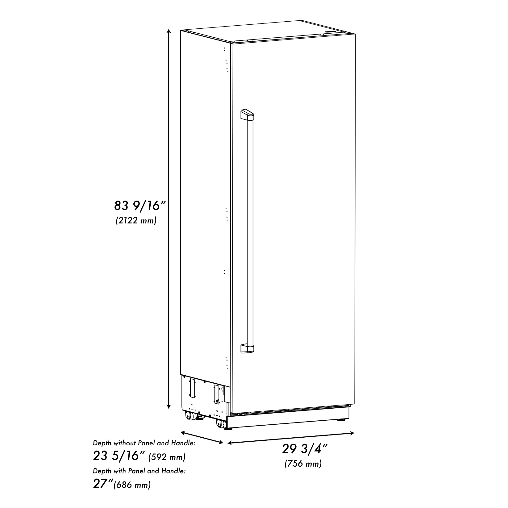 zline-30-in-column-refrigerator-16-7-cu-ft-satin-stainless-steel-graphite-gray-interior-champagne-bronze-accents-rcrvz-sn-30-cb