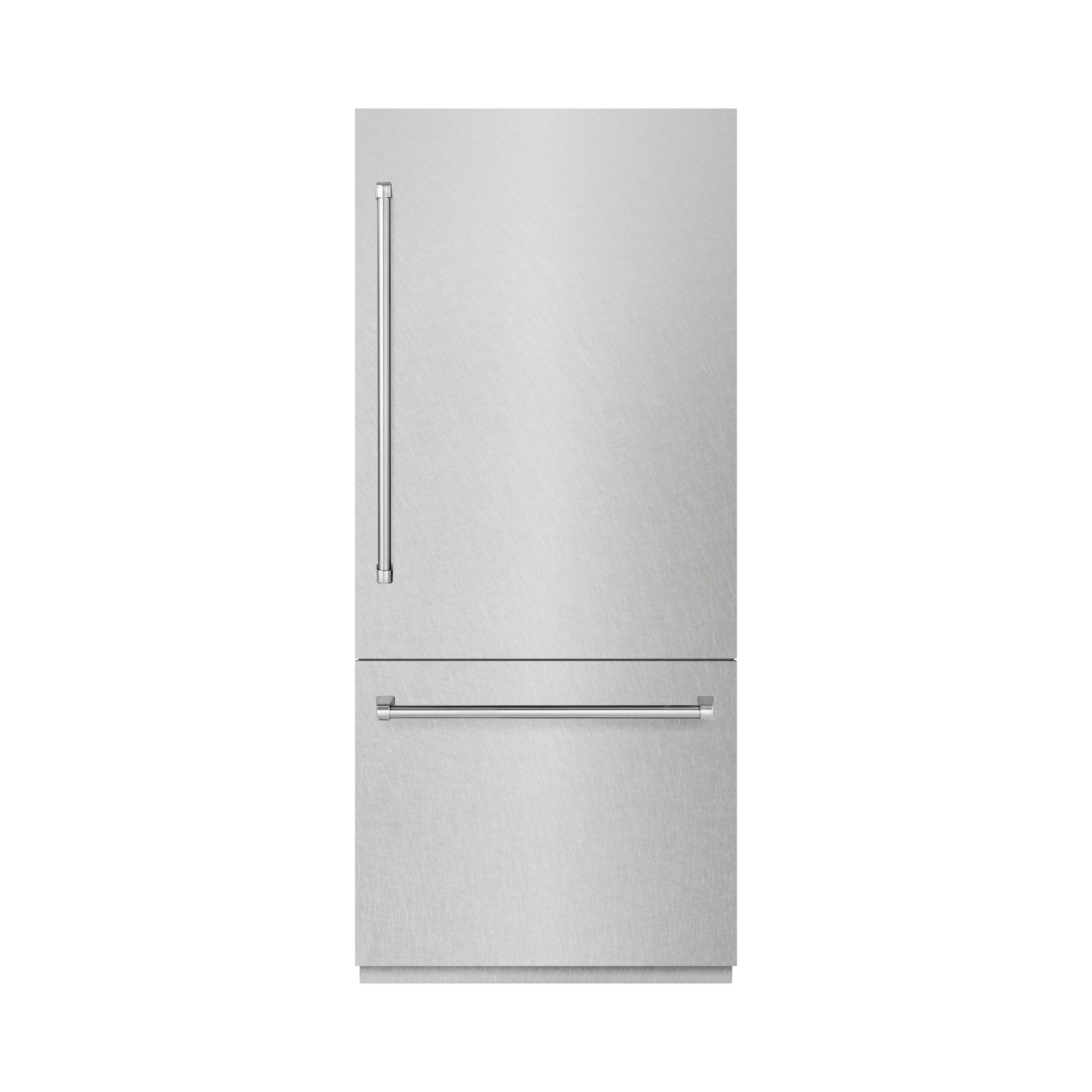 zline-36-in-built-in-bottom-freezer-refrigerator-19-8-cu-ft-water-dispenser-ice-maker-satin-stainless-steel-graphite-gray-interior-grbit-sn-36