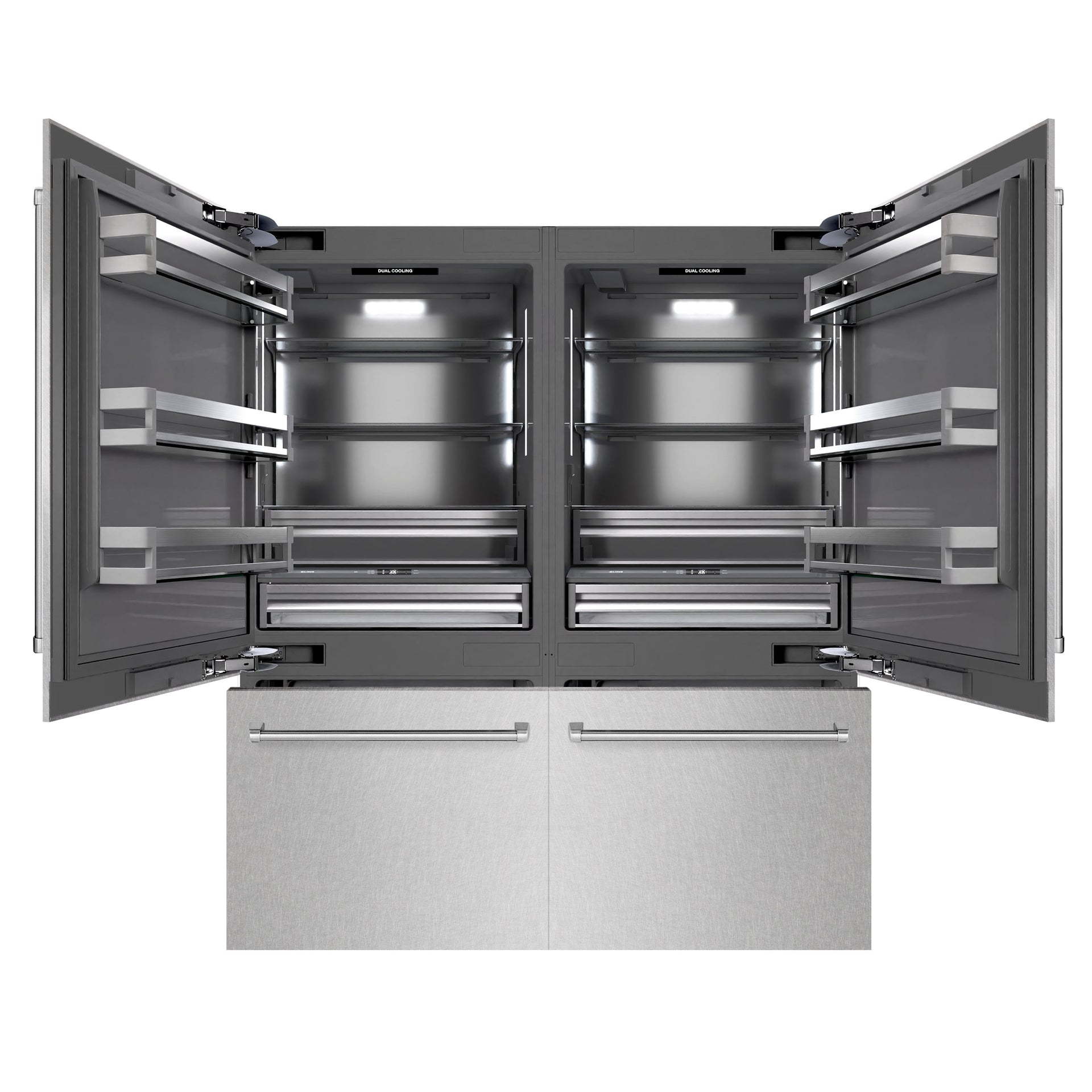 zline-72-in-french-door-built-in-bottom-freezer-refrigerator-39-6-cu-ft-water-dispensers-ice-makers-satin-stainless-steel-graphite-gray-interior-grbit-sn-72