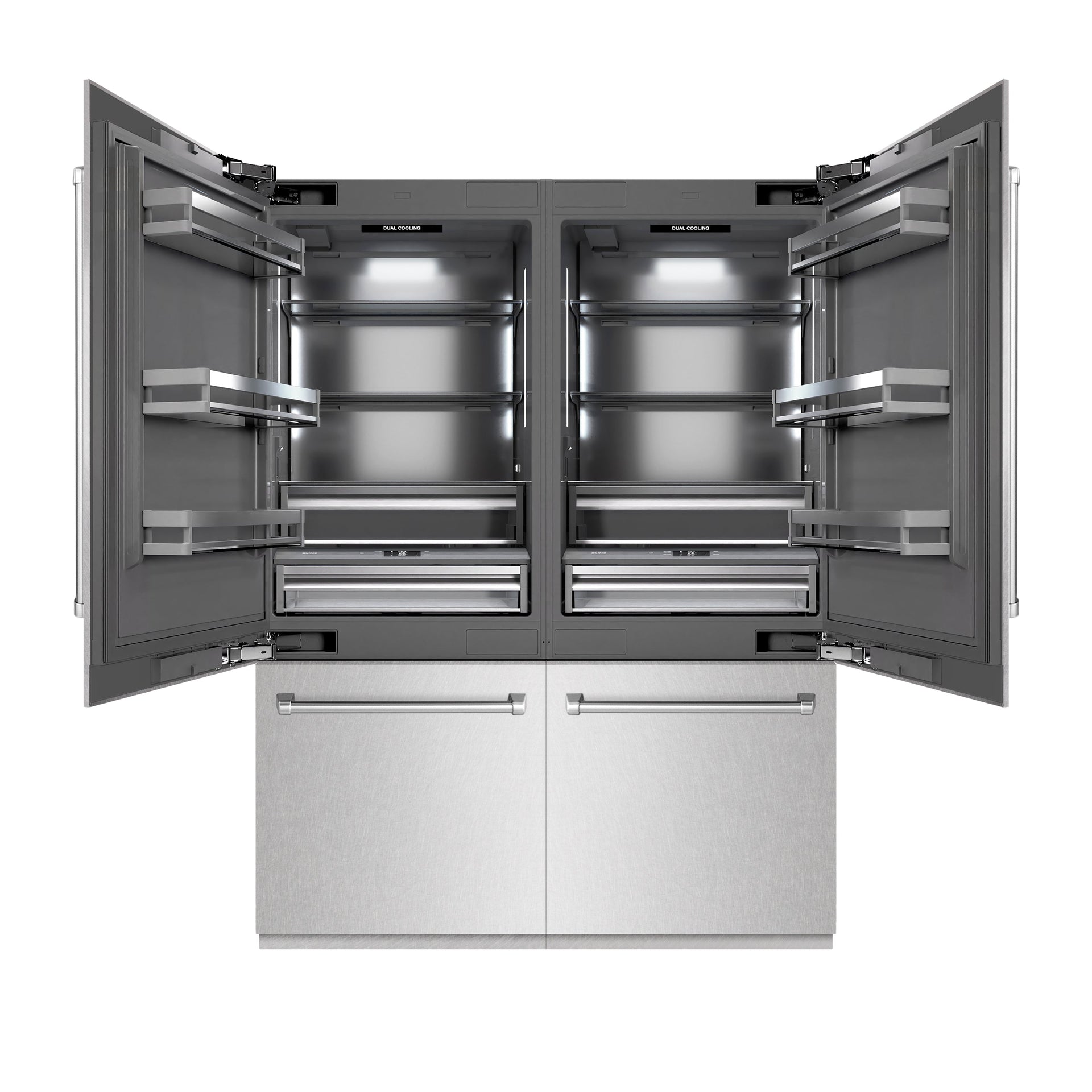 zline-60-in-built-in-french-door-bottom-freezer-refrigerator-32-2-cu-ft-with-water-dispensers-ice-makers-satin-stainless-steel-graphite-gray-interior-grbiv-sn-60