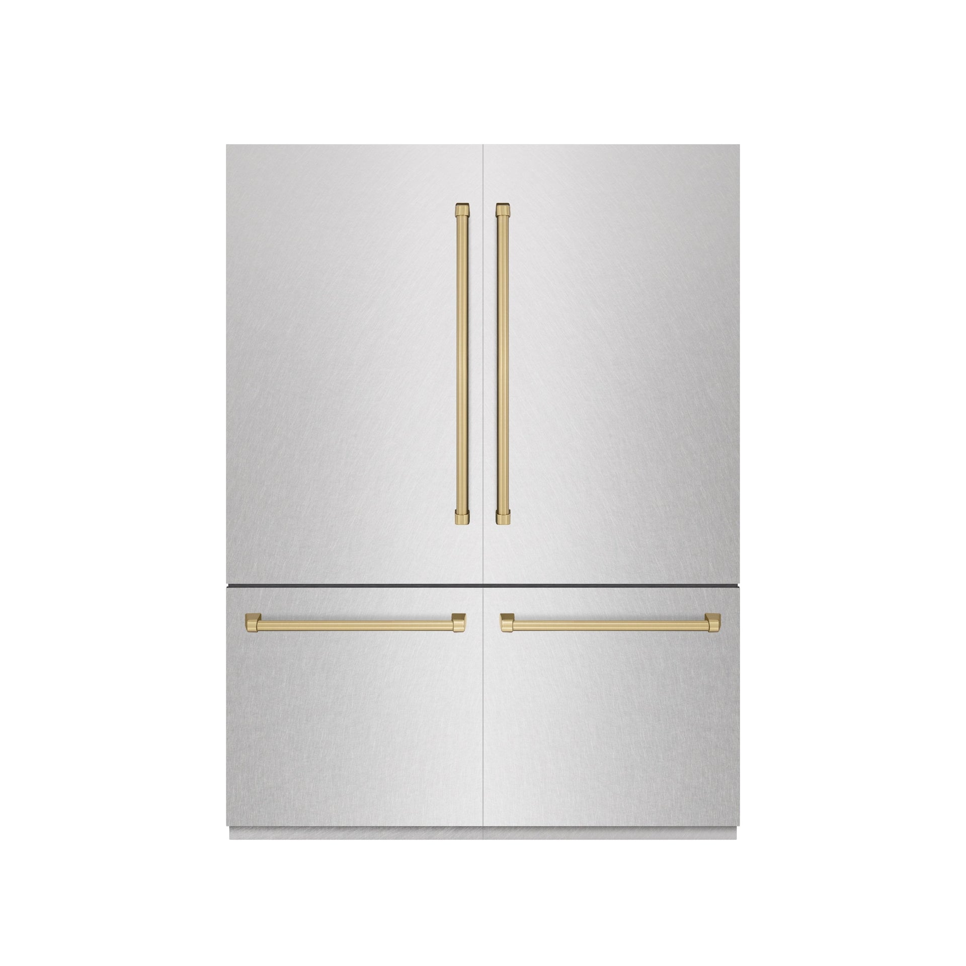 zline-60-in-french-door-built-in-bottom-freezer-refrigerator-32-2-cu-ft-water-dispenser-ice-maker-satin-stainless-steel-graphite-gray-interior-champagne-bronze-accents-grbivz-sn-60-cb