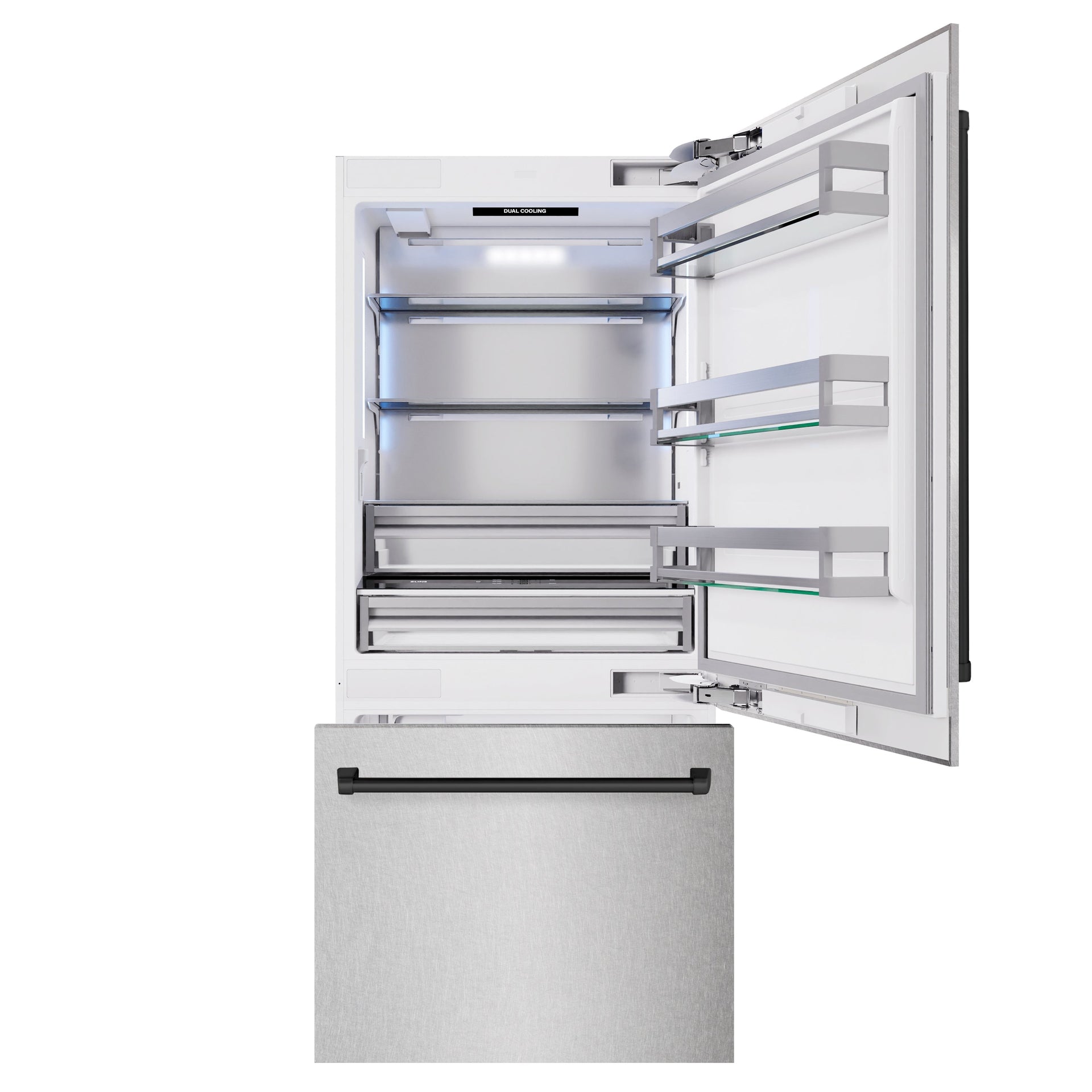 zline-36-in-built-in-bottom-freezer-refrigerator-19-8-cu-ft-water-dispenser-ice-maker-satin-stainless-steel-with-matte-black-accents-rbitz-sn-36-mb