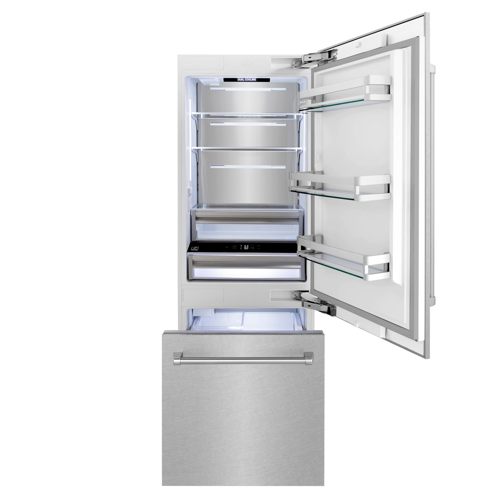 zline-30-in-built-in-bottom-freezer-refrigerator-16-1-cu-ft-water-dispenser-ice-maker-satin-stainless-steel-rbiv-sn-30