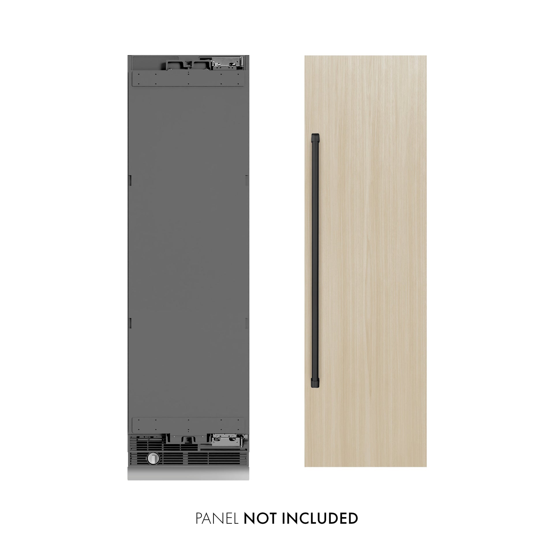 zline-24-in-column-refrigerator-12-5-cu-ft-panel-ready-graphite-gray-interior-matte-black-accents-rbcrvz-24-mb