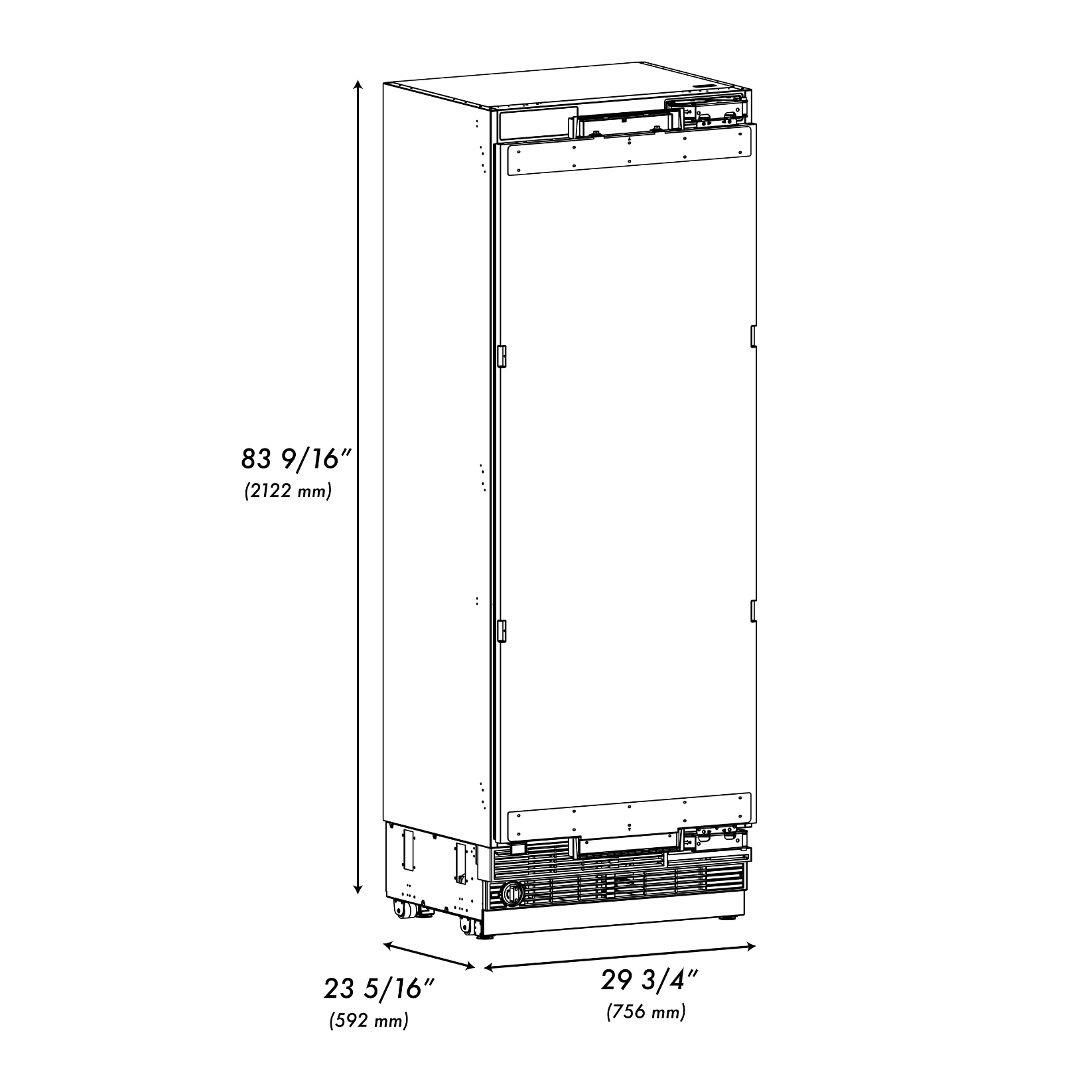 zline-30-in-panel-ready-column-refrigerator-16-7-cu-ft-graphite-gray-interior-matte-black-accents-rbcrvz-30-mb