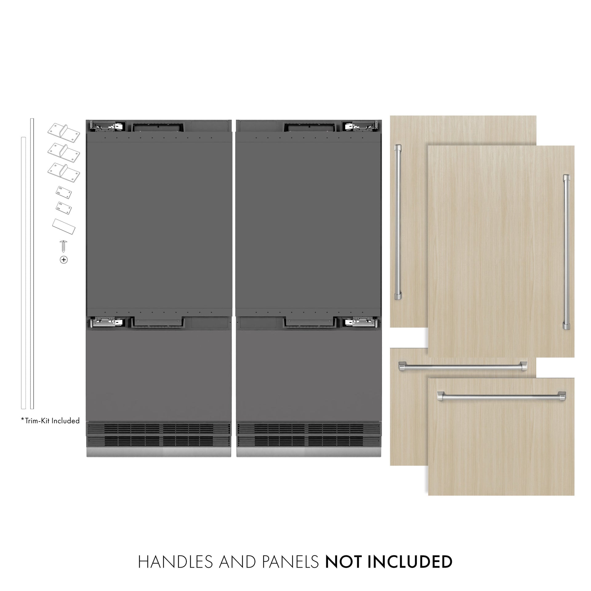 zline-72-in-panel-ready-french-door-built-in-bottom-freezer-refrigerator-39-6-cu-ft-with-water-dispensers-ice-makers-graphite-gray-interior-grbit-72