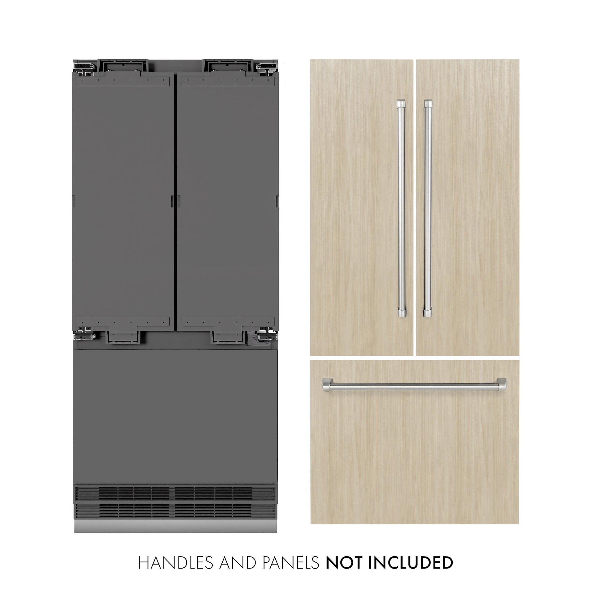 zline-36-in-panel-ready-french-door-built-in-refrigerator-19-6-cu-ft-capacity-water-dispenser-ice-maker-graphite-gray-interior-grbiv-36