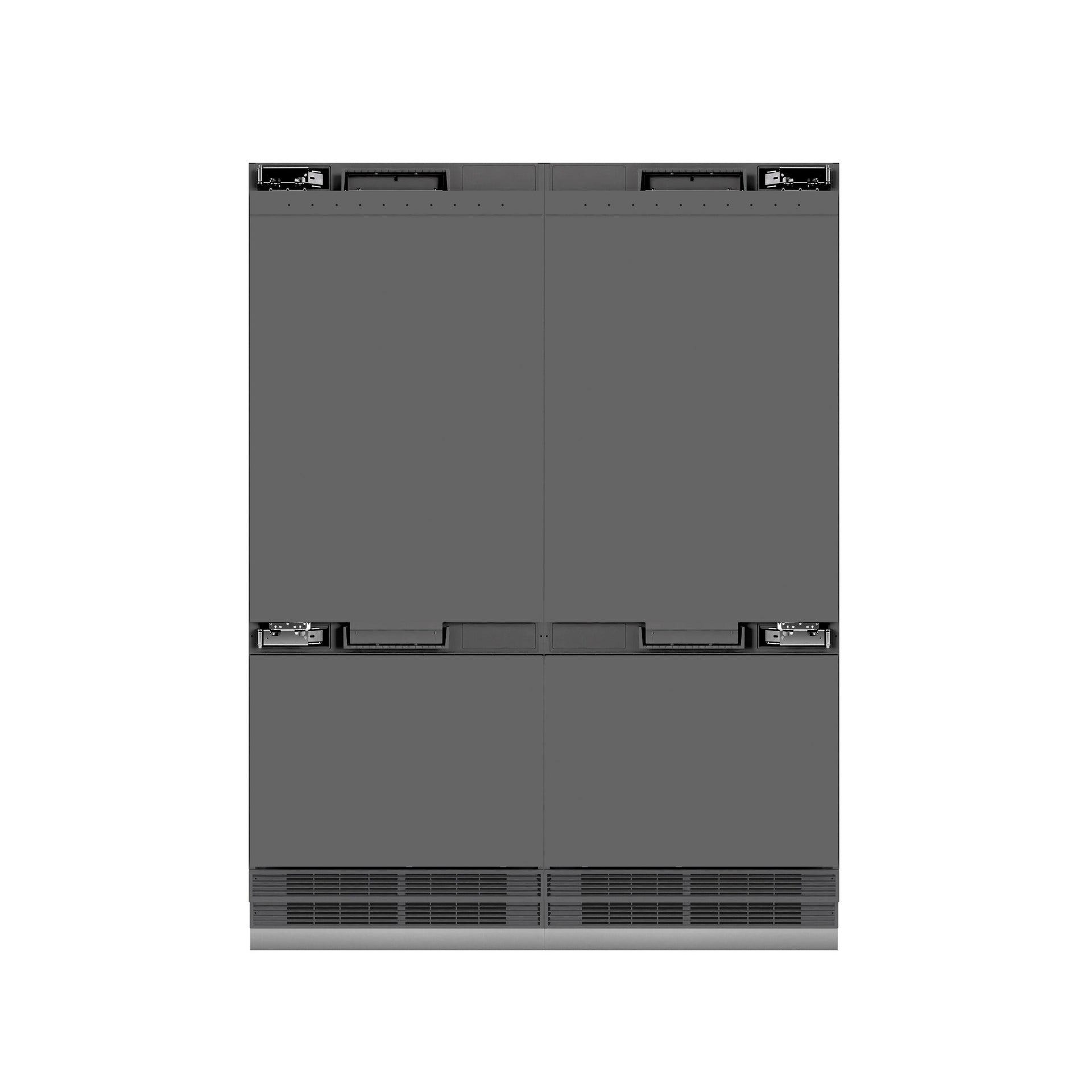 zline-60-in-panel-ready-french-door-built-in-bottom-freezer-refrigerator-32-2-cu-ft-with-water-dispenser-ice-maker-graphite-gray-interior-polished-gold-accents-grbivz-60-g