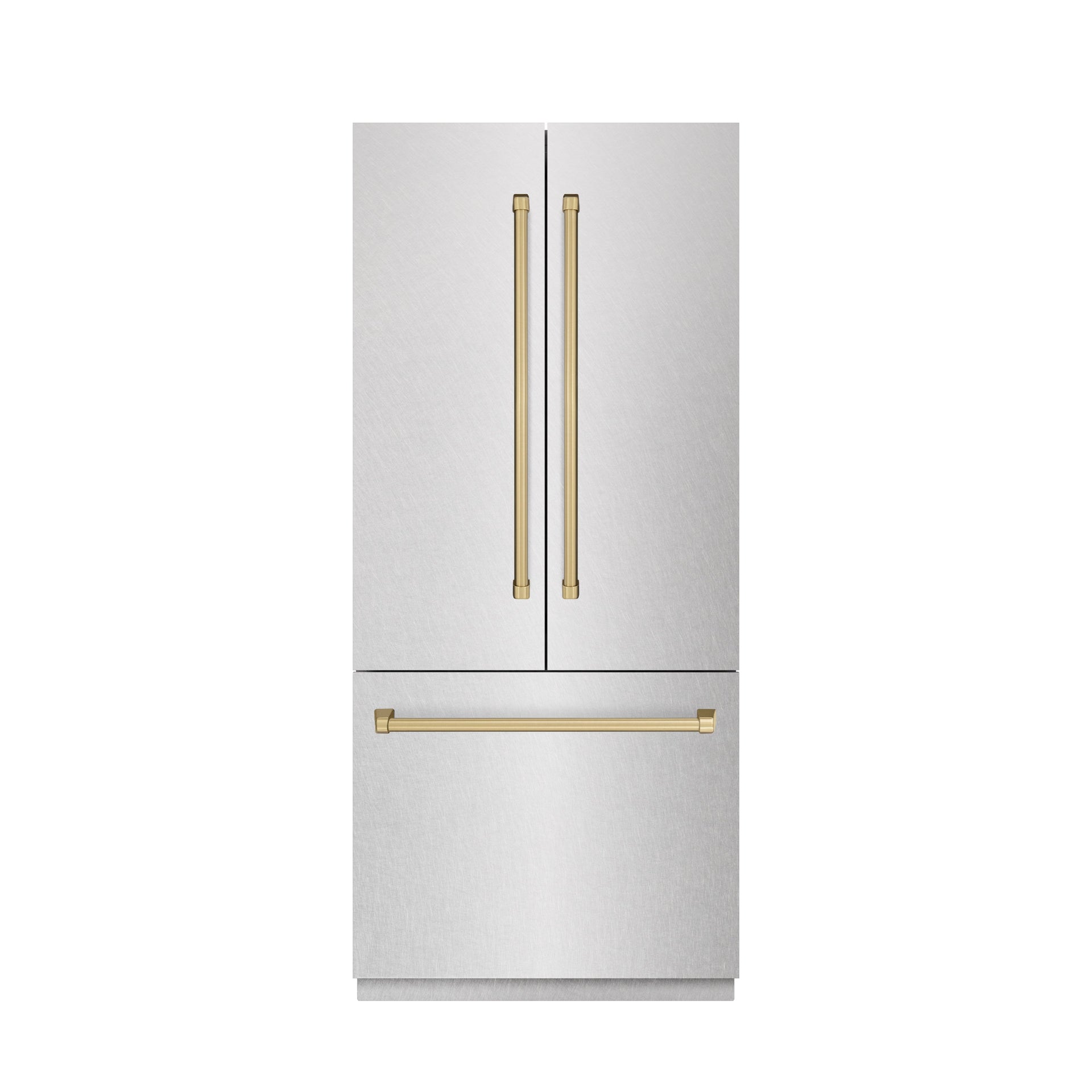 zline-36-in-french-door-built-in-bottom-freezer-refrigerator-19-6-cu-ft-water-dispenser-ice-maker-satin-stainless-steel-champagne-bronze-accents-srbivz-sn-36-cb