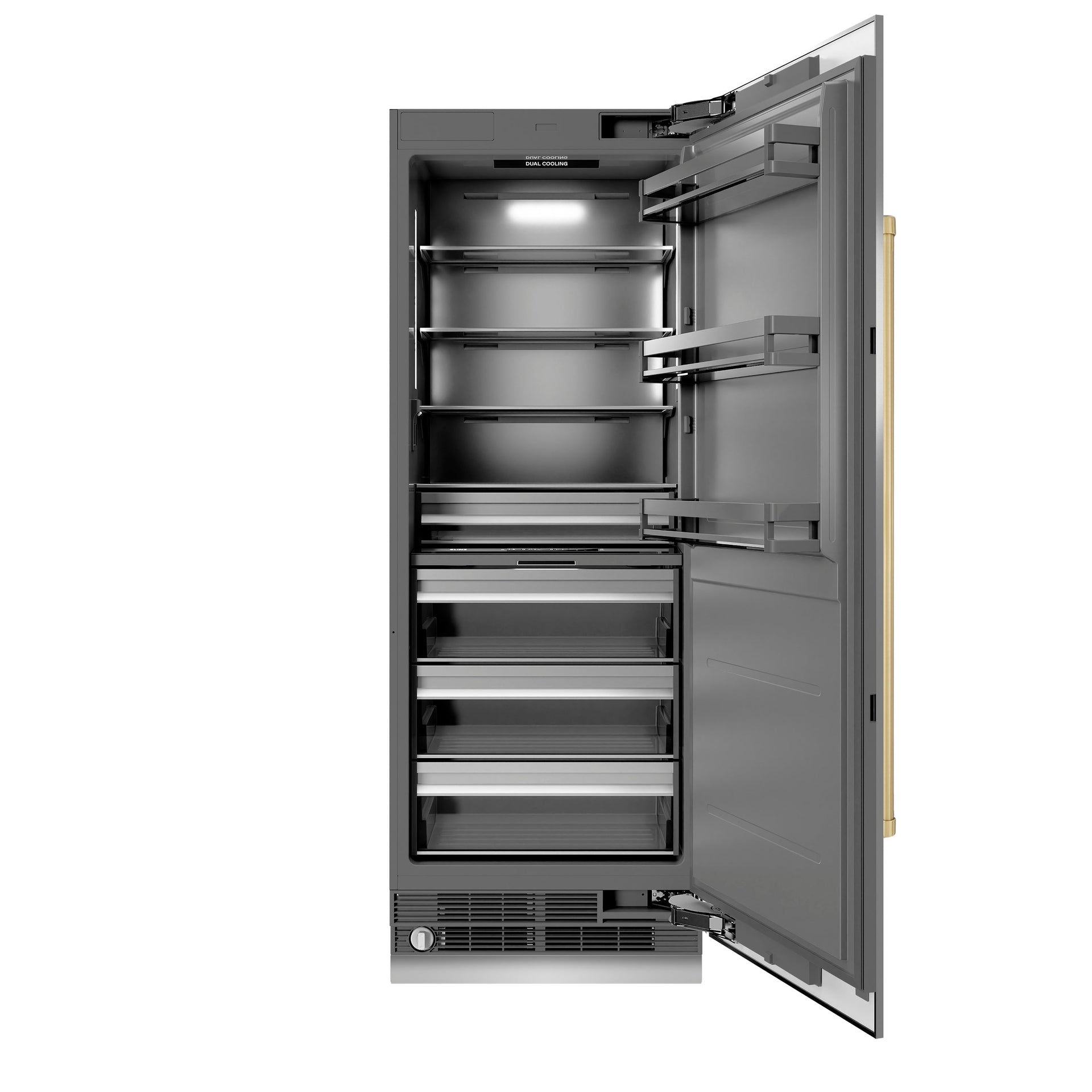 zline-30-in-column-refrigerator-16-7-cu-ft-stainless-steel-with-graphite-gray-interior-champagne-bronze-accents-rcrvz-30430-cb