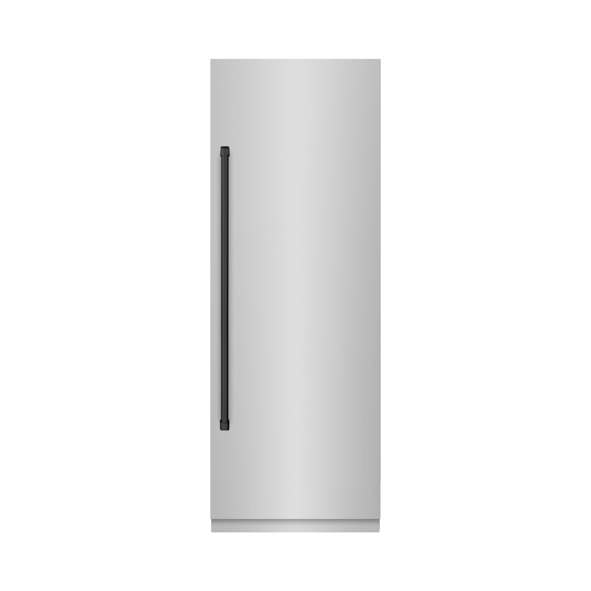 zline-30-in-column-refrigerator-16-7-cu-ft-stainless-steel-graphite-gray-interior-matte-black-accents-rcrvz-30430-mb