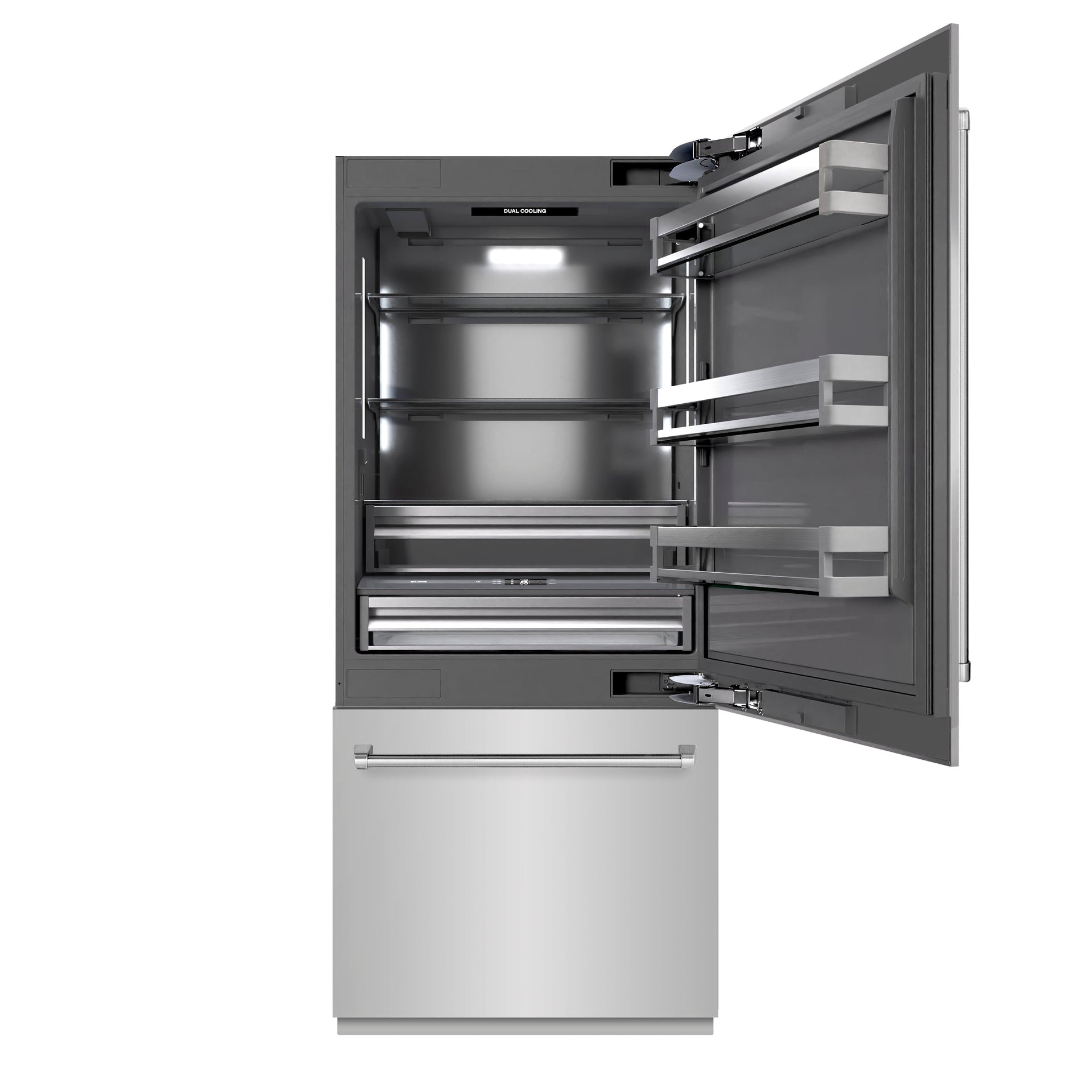 zline-36-inch-built-in-bottom-freezer-refrigerator-19-8-cu-ft-water-dispenser-ice-maker-stainless-steel-graphite-gray-interior-grbit-304-36