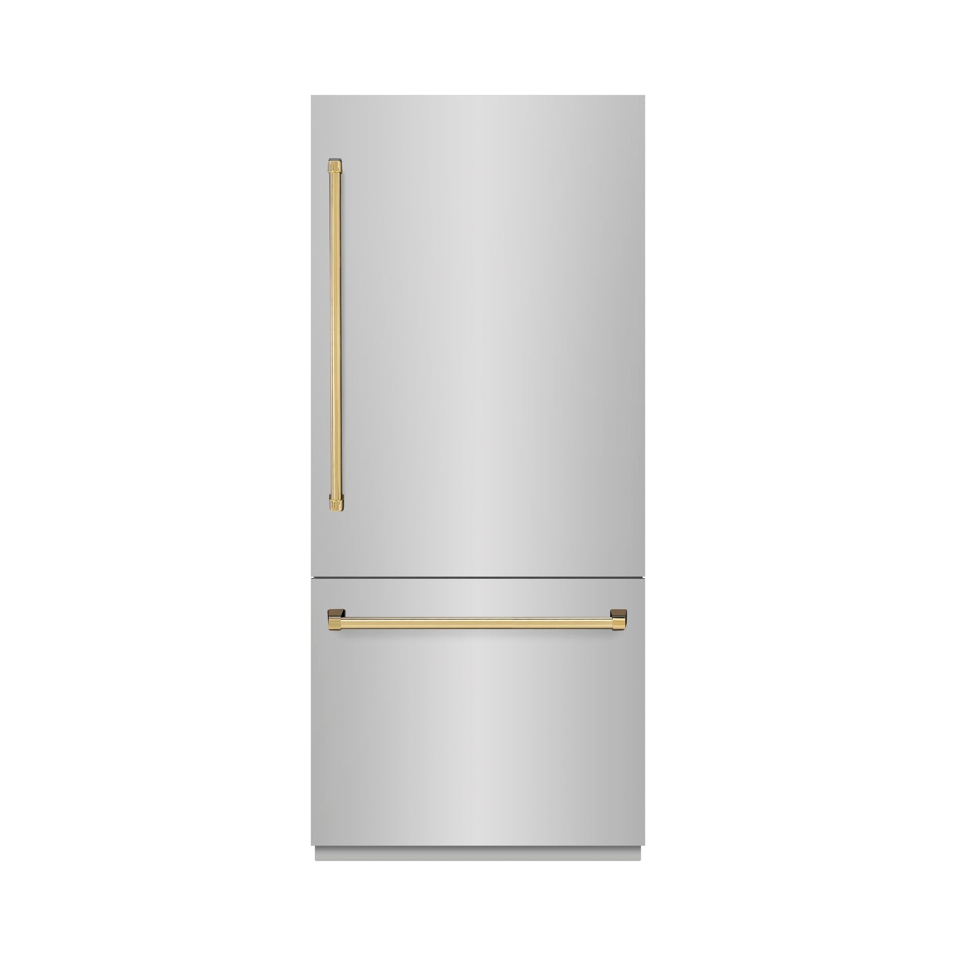 zline-36-in-built-in-bottom-freezer-refrigerator-19-8-cu-ft-water-dispenser-ice-maker-polished-gold-accents-grbitz-304-36g