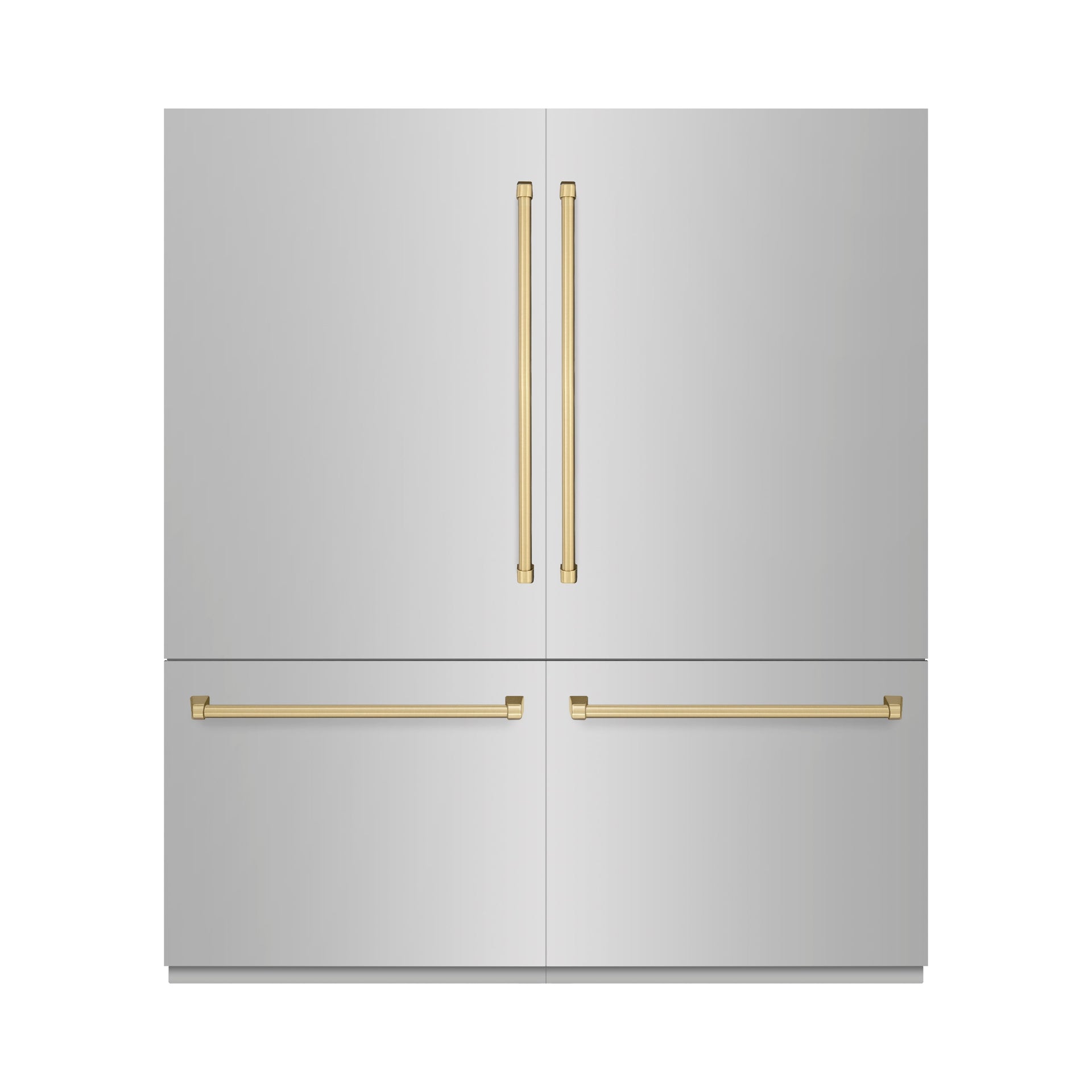 zline-72-in-french-door-built-in-bottom-freezer-refrigerator-39-6-cu-ft-water-dispensers-ice-makers-stainless-steel-graphite-gray-interior-champagne-bronze-accents-grbitz-304-72cb