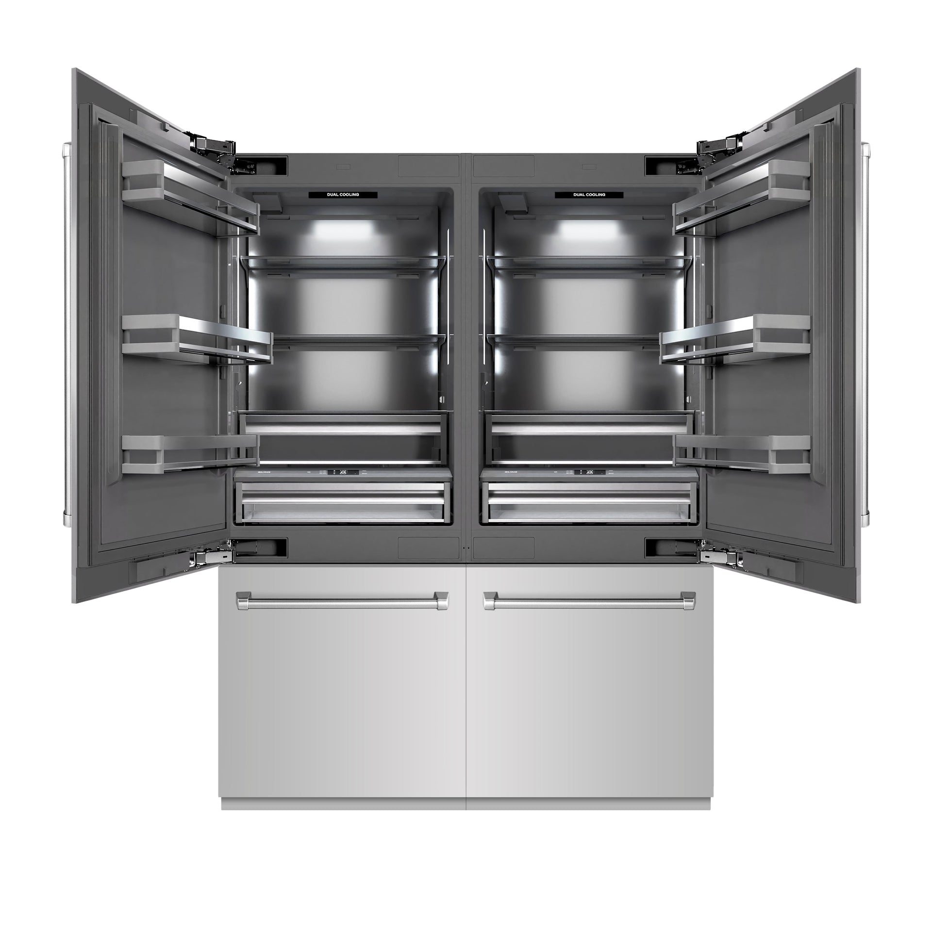 zline-60-in-french-door-built-in-bottom-freezer-refrigerator-32-2-cu-ft-with-water-dispensers-ice-makers-stainless-steel-graphite-gray-interior-grbiv-304-60