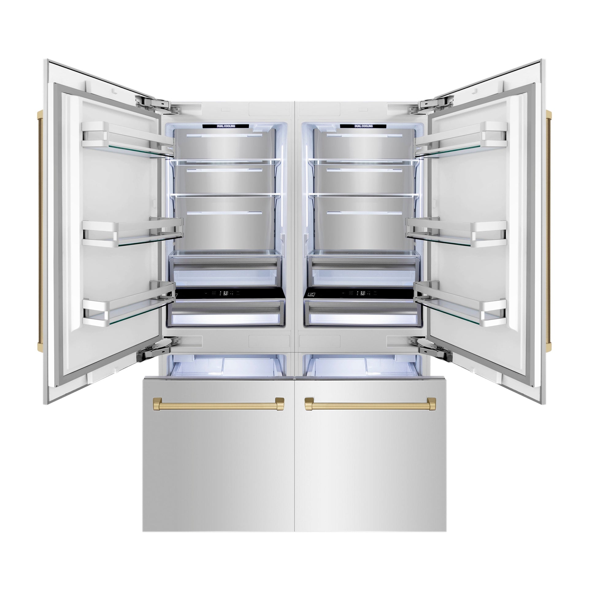 zline-60-in-built-in-refrigerator-32-2-cu-ft-internal-water-ice-dispenser-stainless-steel-bronze-accents-rbivz-304-60-cb