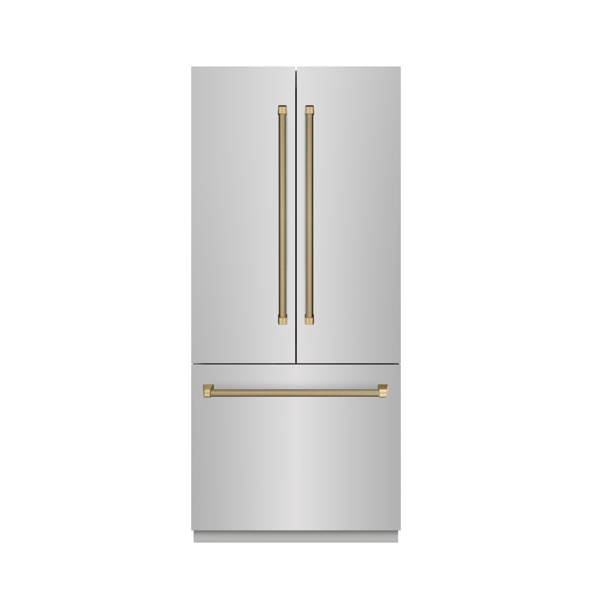 zline-36-in-french-door-built-in-bottom-freezer-refrigerator-19-6-cu-ft-water-dispenser-ice-maker-stainless-steel-champagne-bronze-helix-handles-srbivz-30436kcb