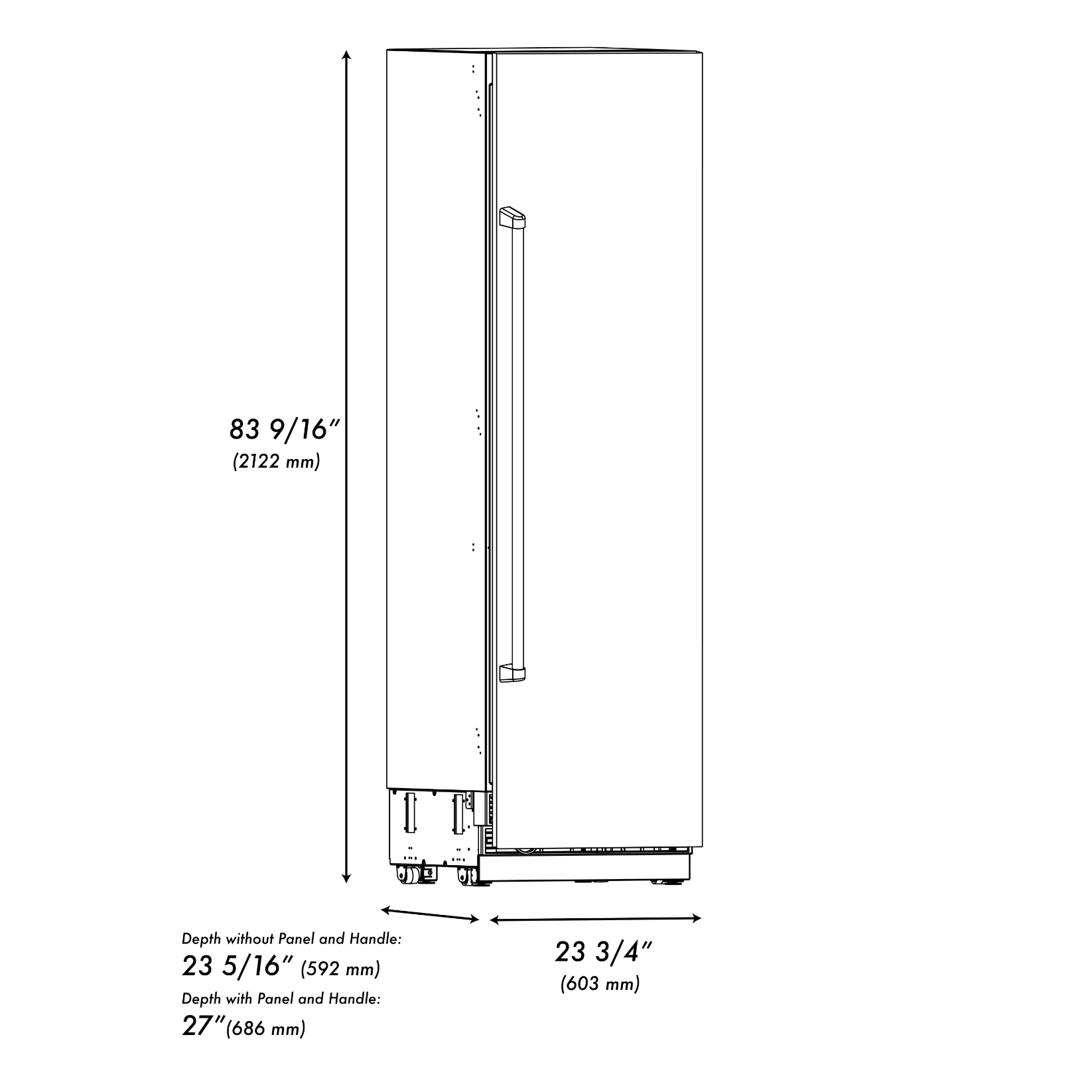 zline-24-in-column-refrigerator-12-5-cu-ft-white-matte-with-graphite-gray-interior-rcrv-wm-24