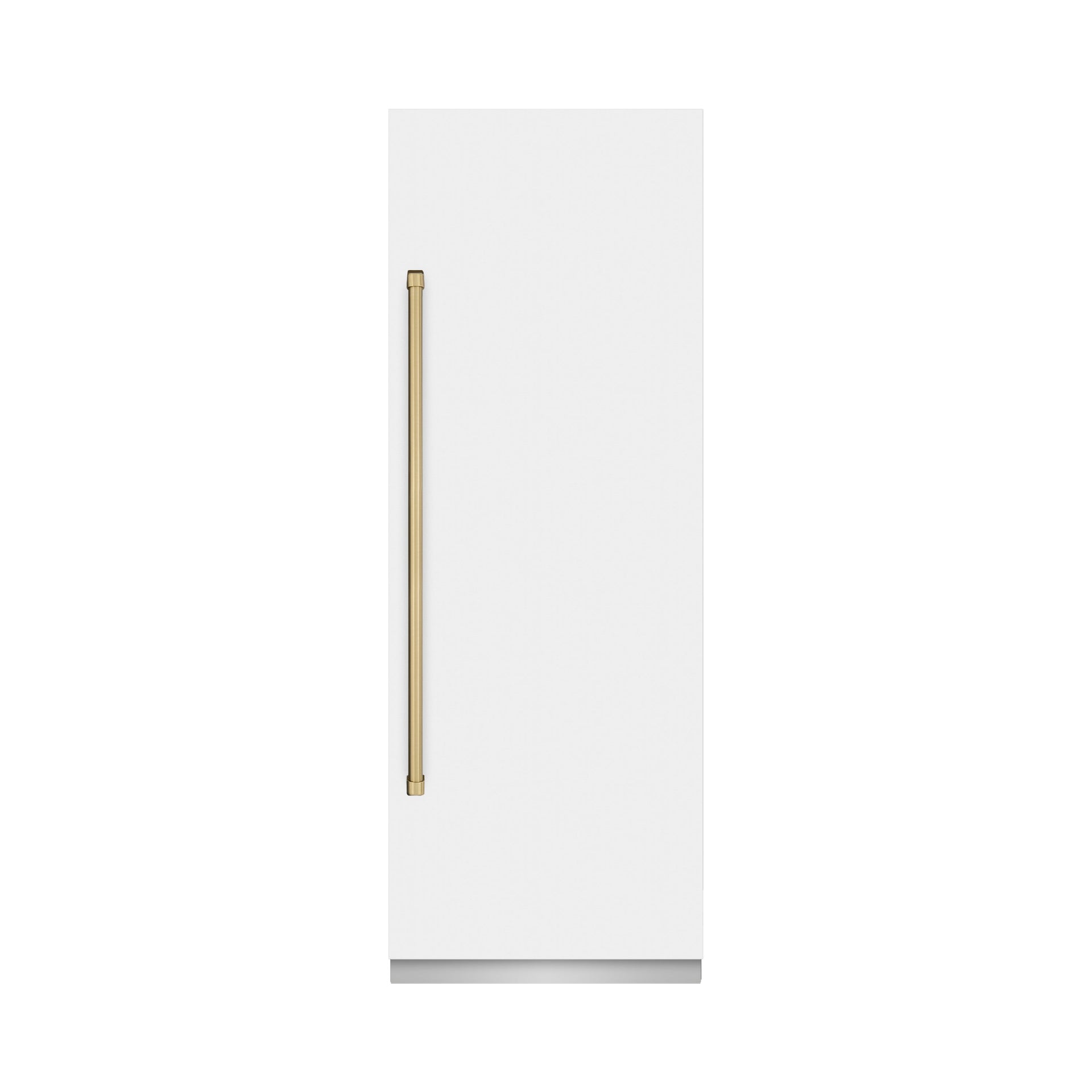zline-30-in-column-refrigerator-16-7-cu-ft-white-matte-with-graphite-gray-interior-champagne-bronze-accents-rcrvz-wm-30-cb