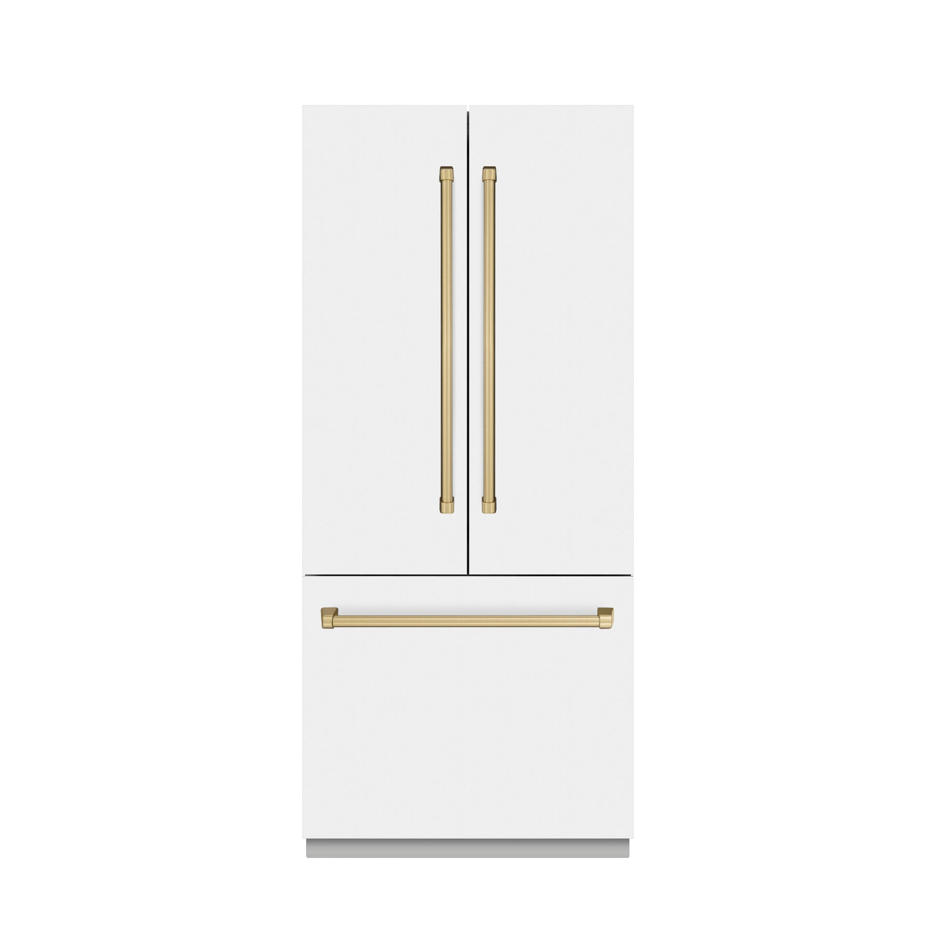 zline-36-in-french-door-built-in-bottom-freezer-refrigerator-19-6-cu-ft-water-dispenser-ice-maker-white-matte-graphite-gray-interior-champagne-bronze-accents-grbivz-wm-36-cb