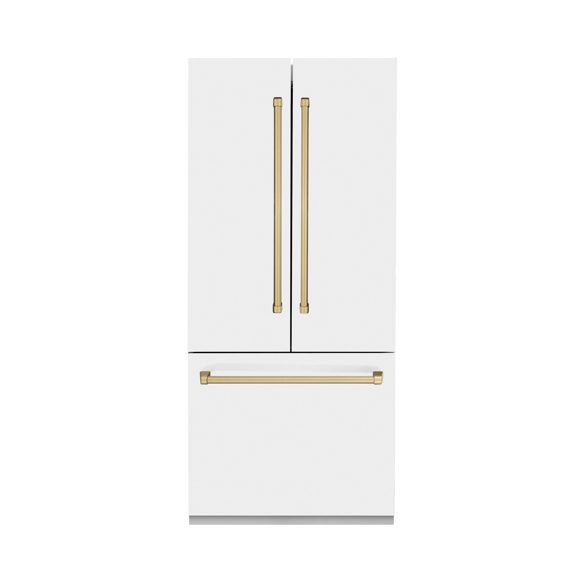 zline-36-in-built-in-french-door-refrigerator-19-6-cu-ft-internal-water-ice-dispenser-white-matte-with-bronze-accents-rbivz-wm-36-cb
