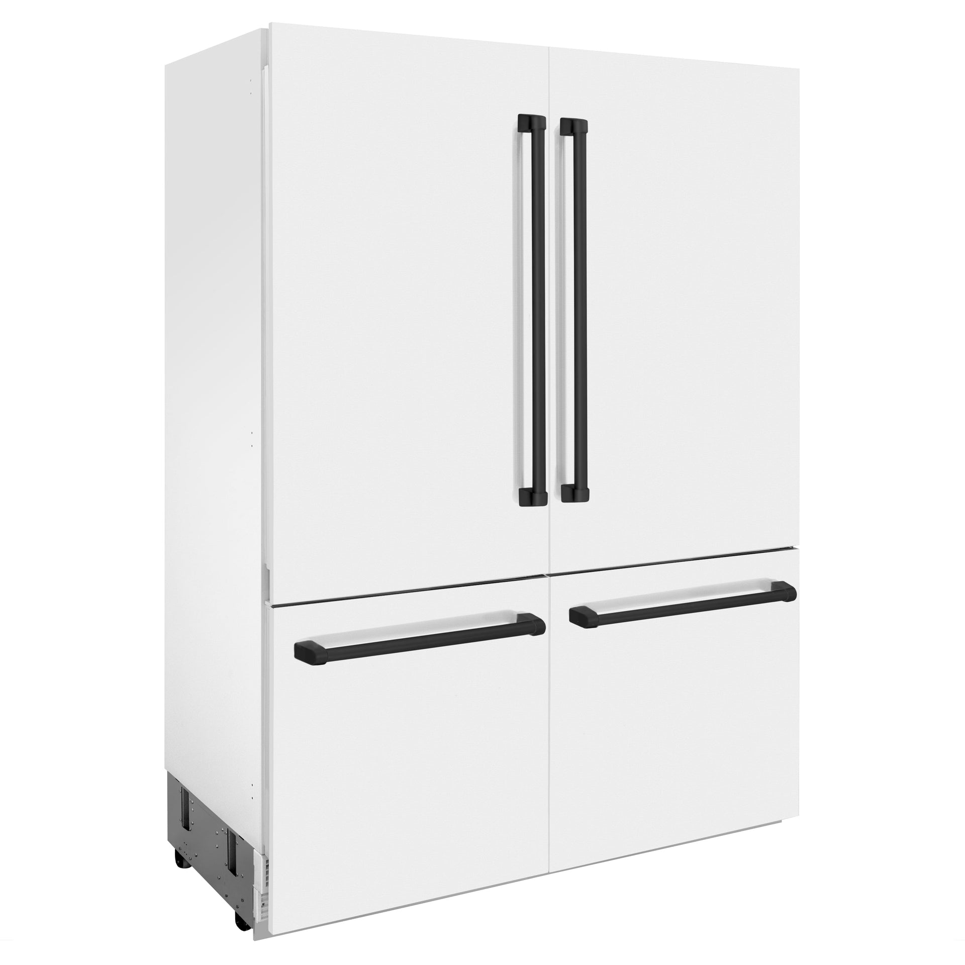zline-60-in-built-in-refrigerator-32-2-cu-ft-internal-water-ice-dispenser-white-matte-with-matte-black-accents-rbivz-wm-60-mb