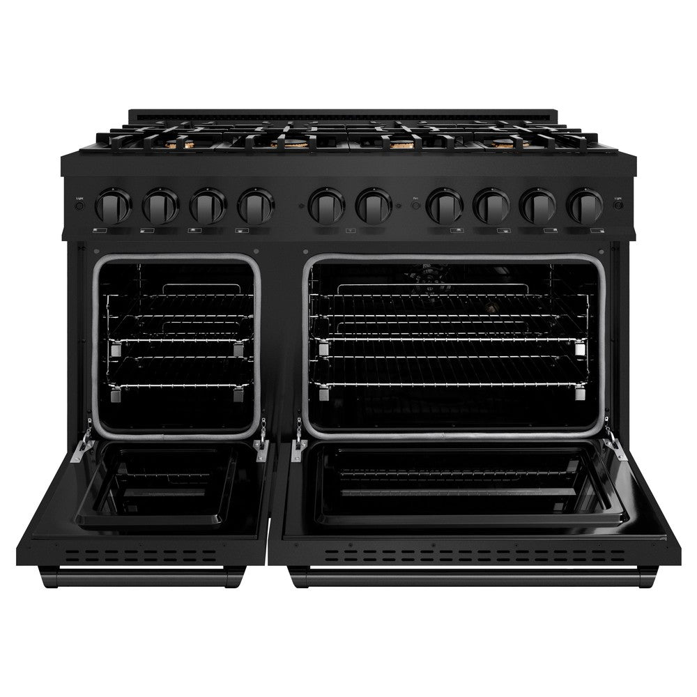 zline-48-in-dual-fuel-range-double-oven-6-7-cu-ft-capacity-8-brass-burners-black-stainless-steel-cdrb-br-48