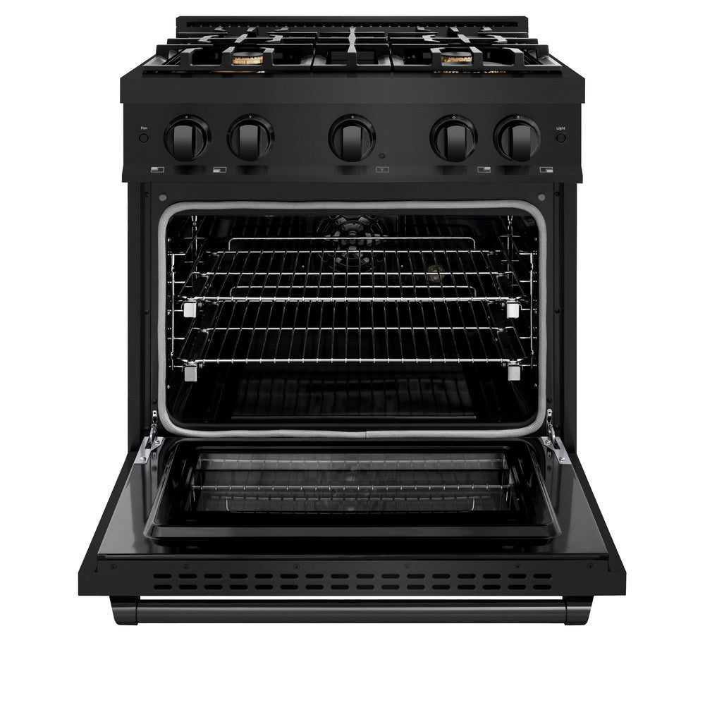 zline-select-30-in-dual-fuel-range-4-2-cu-ft-with-4-brass-burners-convection-oven-black-stainless-steel-hdrb-br-30