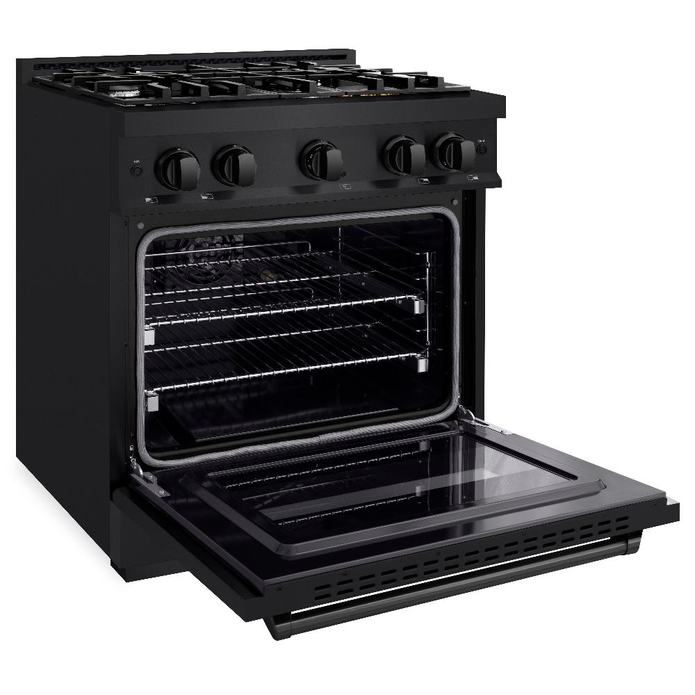 zline-30-in-gas-range-4-2-cu-ft-capacity-4-burners-black-stainless-steel-cgrb-30