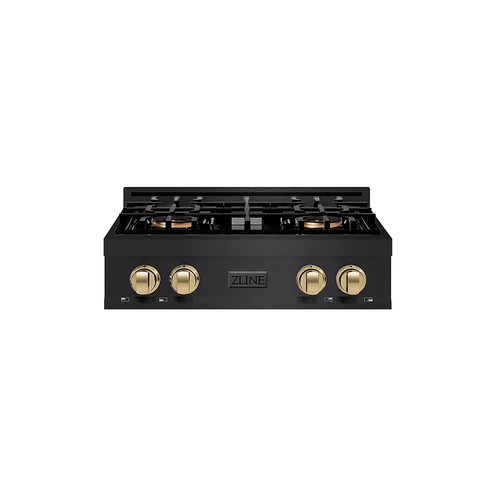 zline-autograph-30-classic-gas-rangetop-with-4-burner-duopro™-cooktop-in-black-stainless-steel-and-champagne-bronze-accents-pcrtbz-30-cb