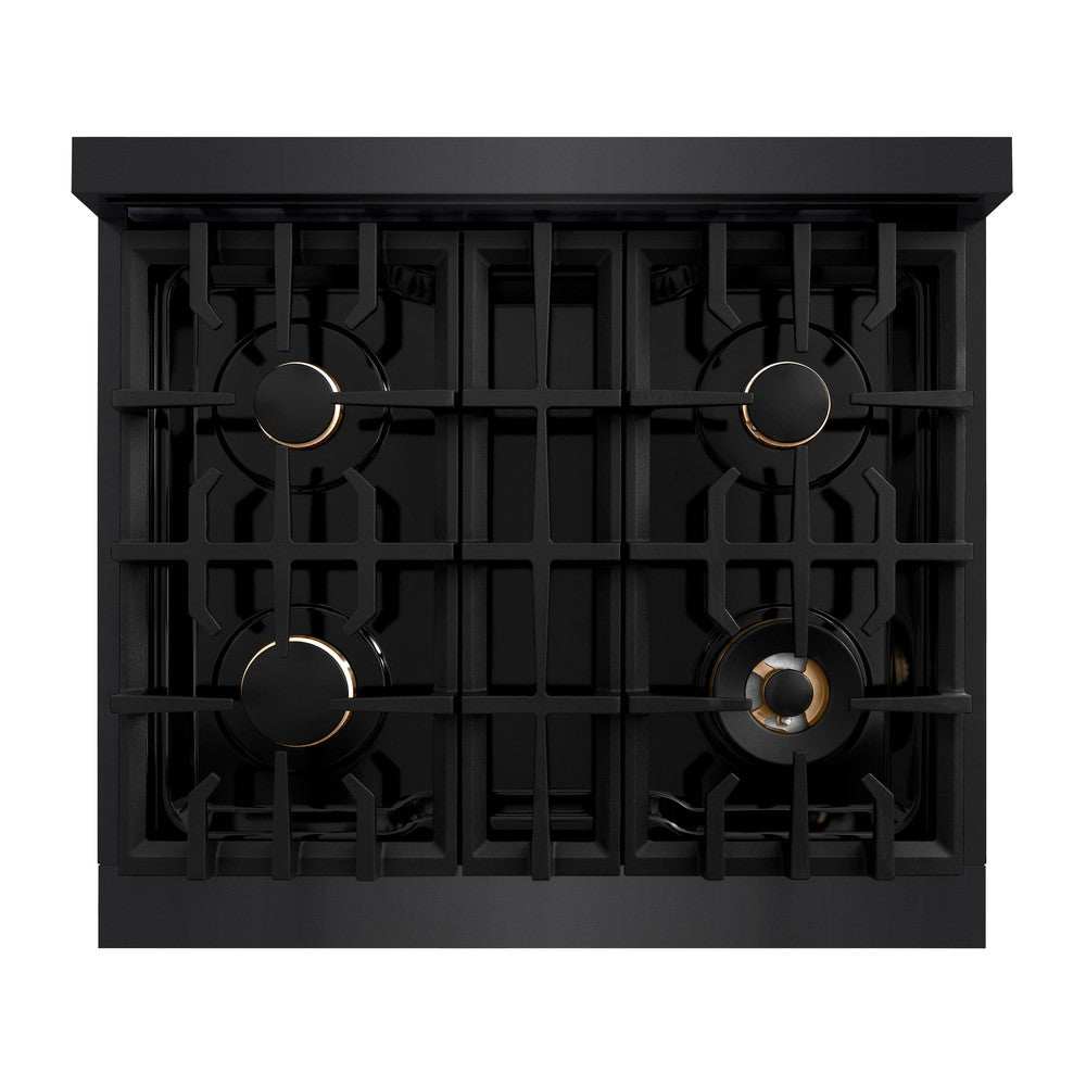 zline-30-in-gas-range-4-2-cu-ft-capacity-with-4-brass-burners-black-stainless-steel-cgrb-br-30