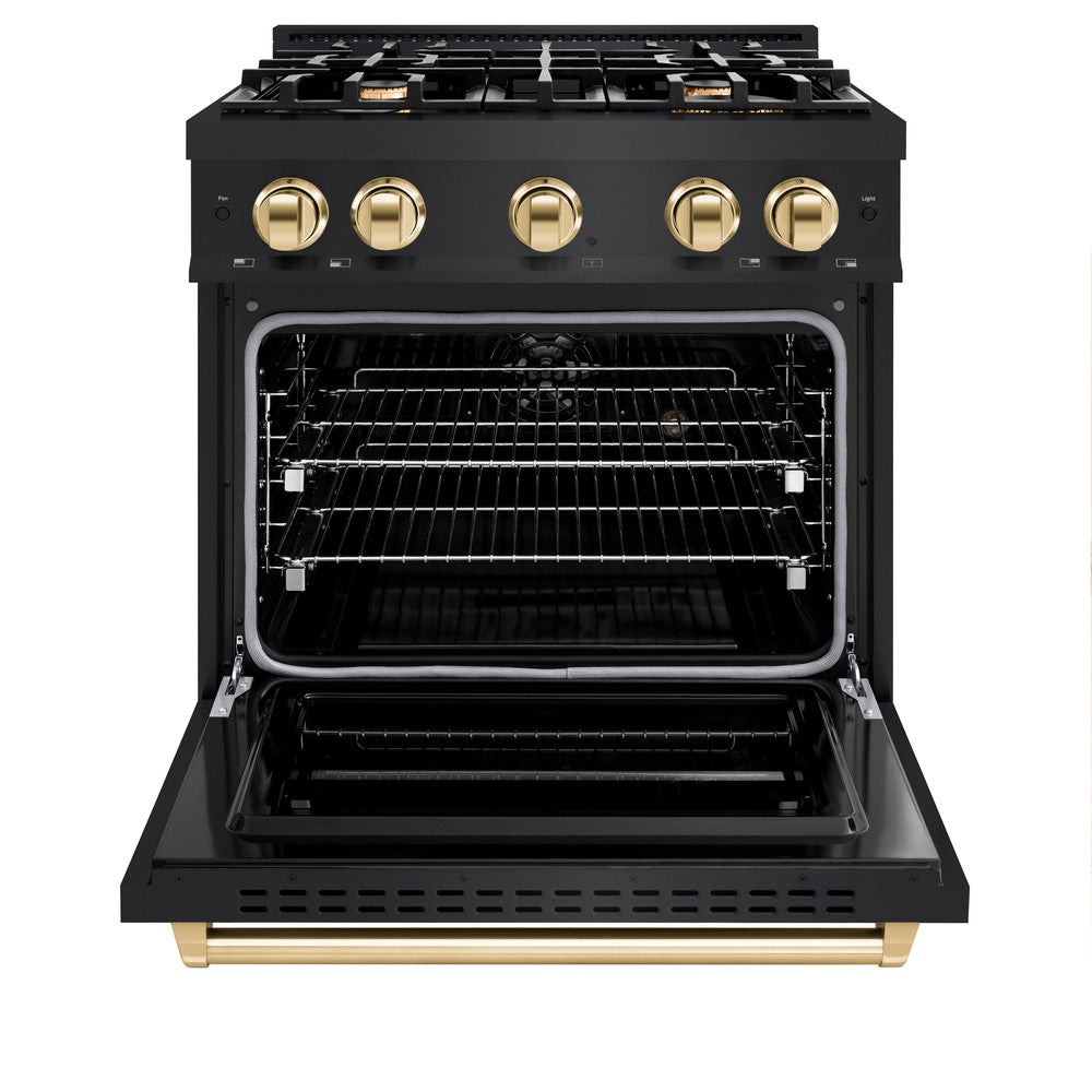 zline-30-in-dual-fuel-range-4-2-cu-ft-4-gas-burners-black-stainless-steel-polished-gold-accents-cdrbz-30-g
