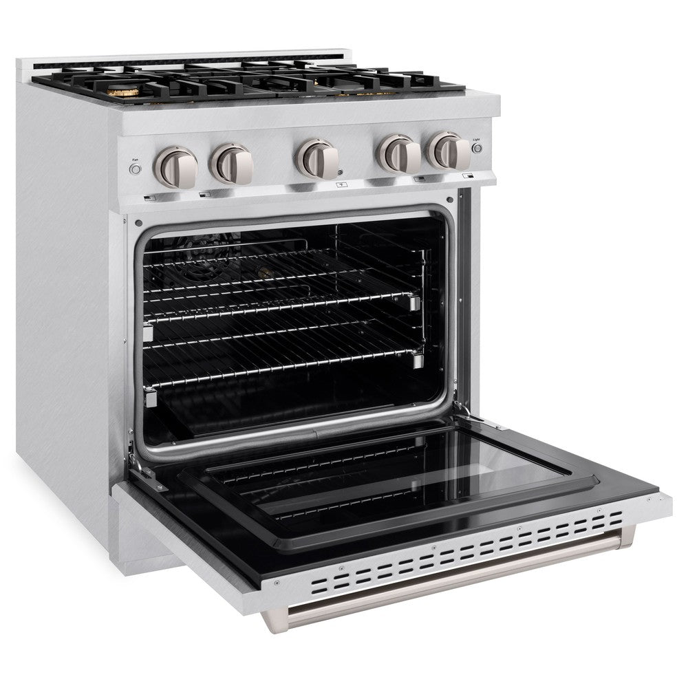 zline-30-inch-classic-dual-fuel-range-4-2-cu-ft-gas-cooktop-with-4-brass-burners-and-electric-convection-oven-satin-stainless-steel-cdrs-br-30
