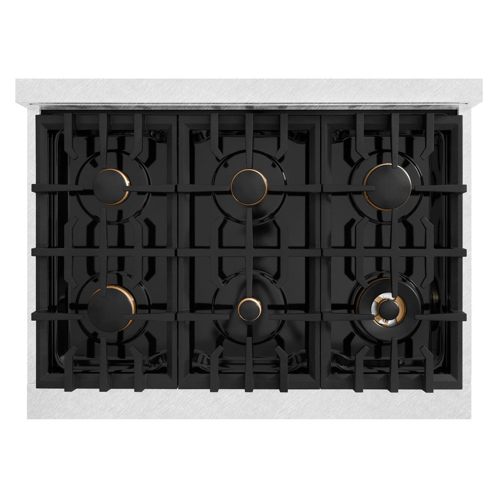 zline-36-in-dual-fuel-range-5-2-cu-ft-gas-cooktop-with-6-brass-burners-electric-convection-oven-satin-stainless-steel-cdrs-br-36