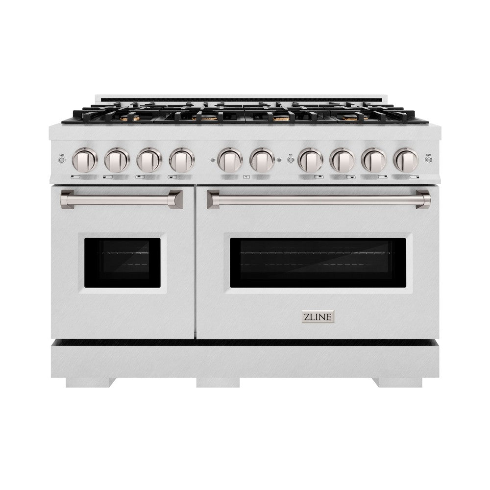 zline-48-in-dual-fuel-range-6-7-cu-ft-double-oven-with-8-brass-burners-in-satin-stainless-steel-cdrs-br-48