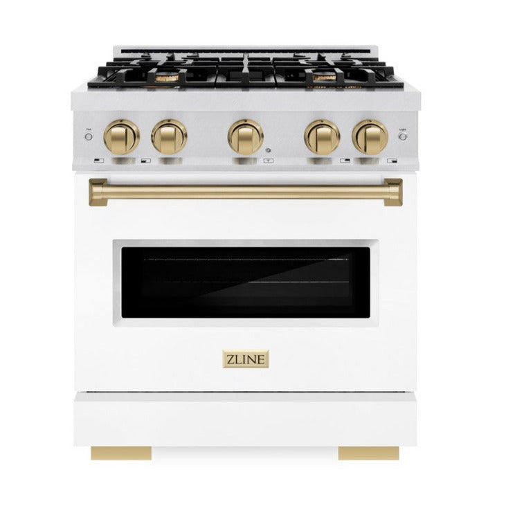 zline-48-in-dual-fuel-range-double-oven-6-7-cu-ft-8-gas-burners-satin-stainless-steel-black-matte-doors-champagne-bronze-accents-cdrsz-blm-48-cb