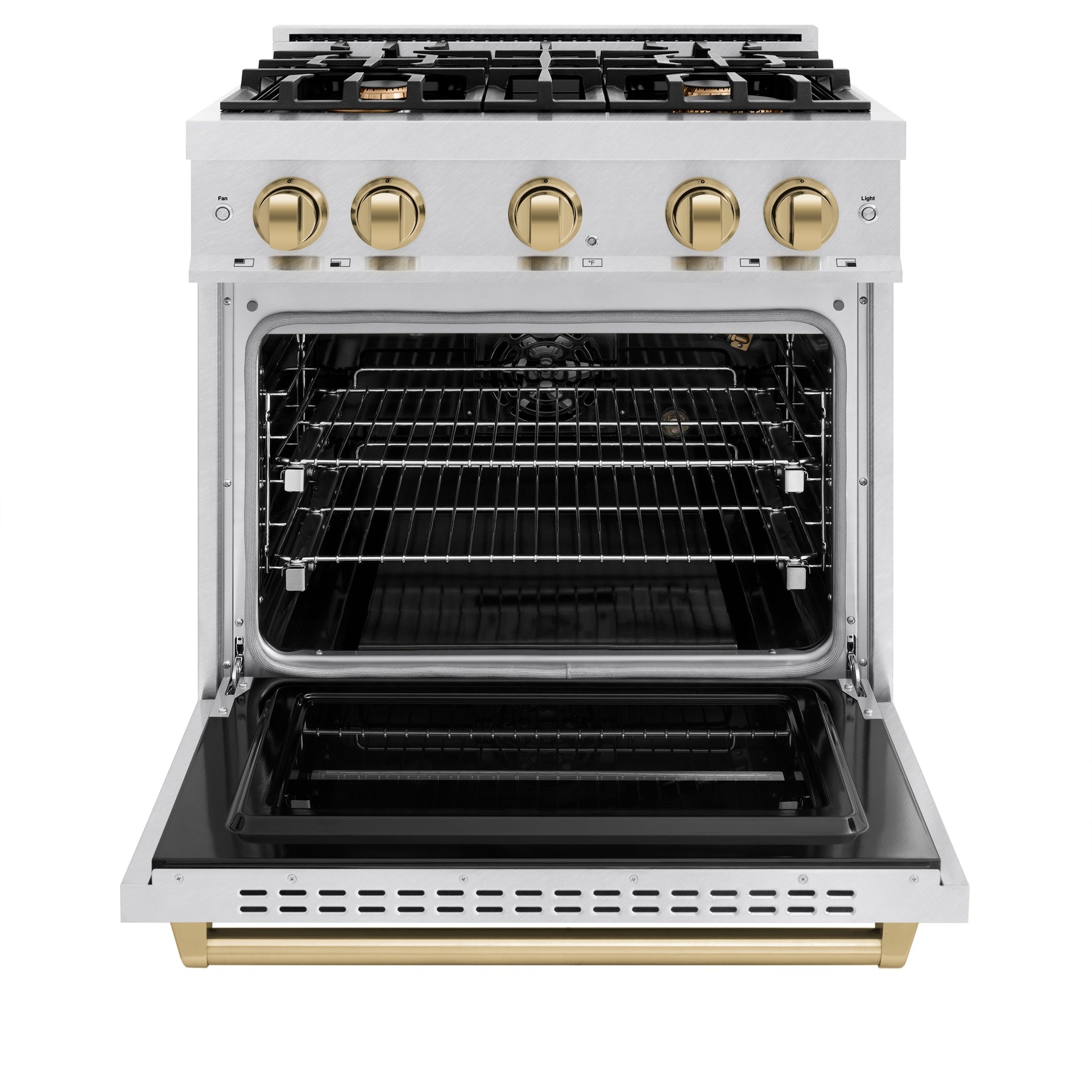 zline-30-in-gas-range-4-2-cu-ft-4-burner-cooktop-convection-gas-oven-satin-stainless-steel-with-champagne-bronze-accents-cgrsz-30-cb