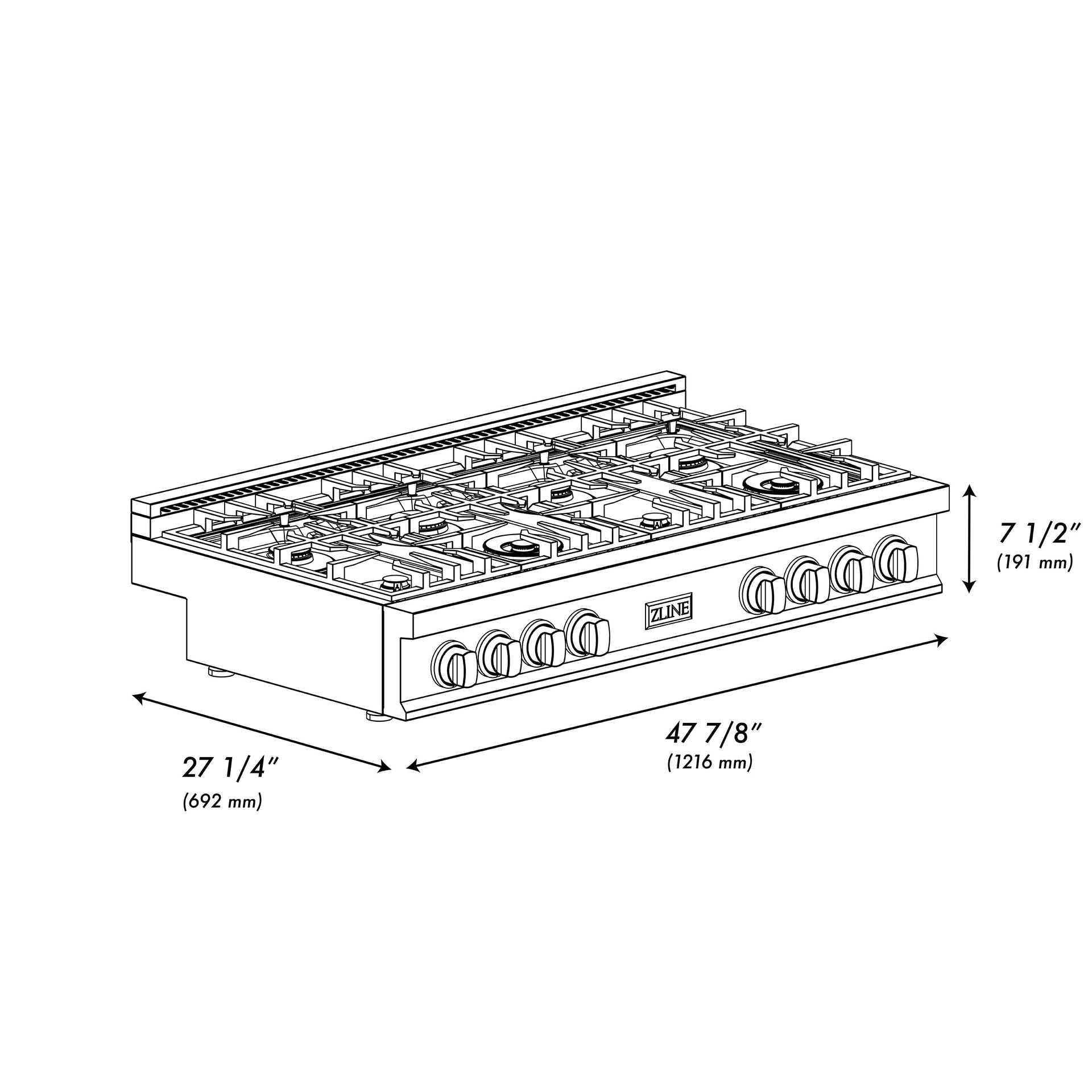zline-48-legacy-gas-rangetop-with-7-burners-and-porcelain-cooktop-in-satin-stainless-steel-rts-48