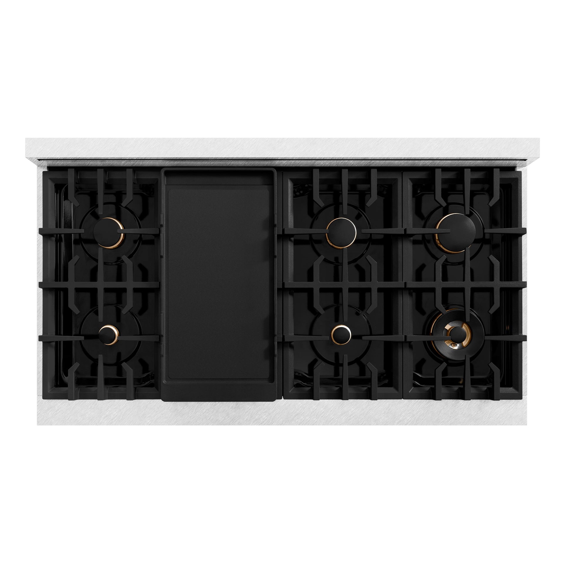 zline-autograph-48-legacy-gas-rangetop-with-7-burners-and-porcelain-cooktop-in-satin-stainless-steel-with-matte-black-accents-rtsz-48-mb