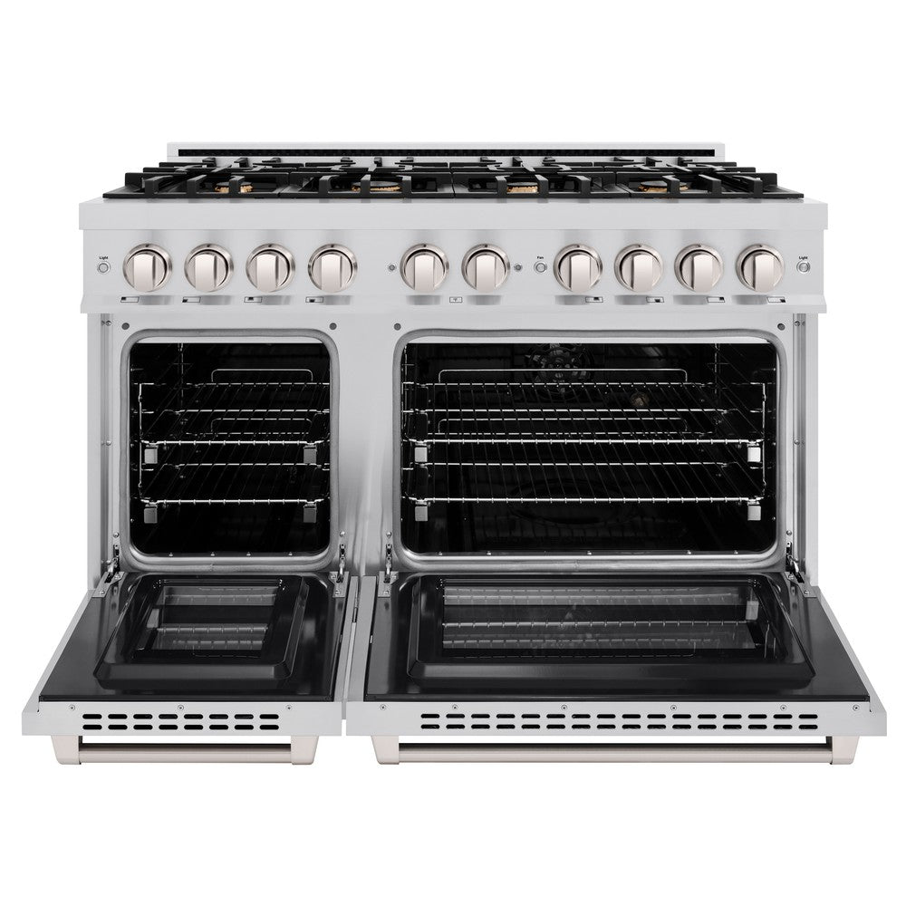 zline-48-in-dual-fuel-range-6-7-cu-ft-double-oven-with-8-brass-burners-stainless-steel-model-hdr-br-48