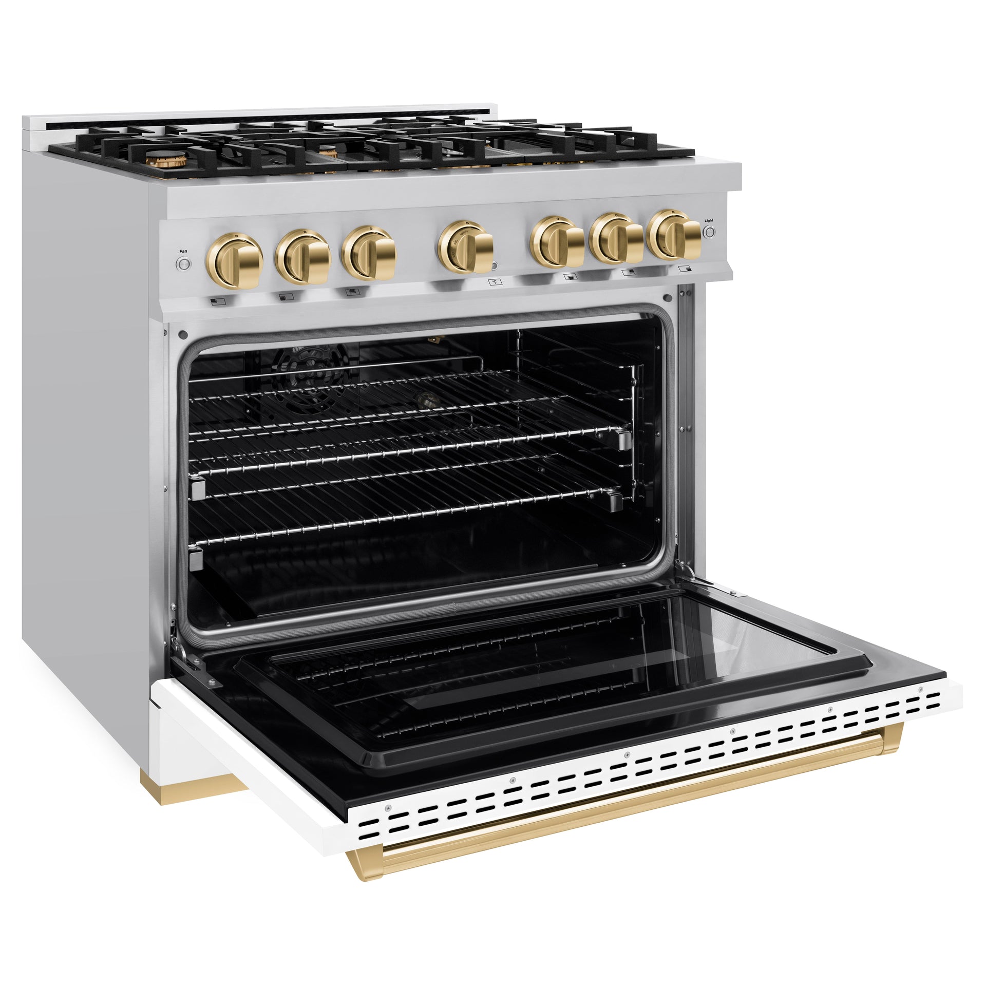 zline-36-in-gas-range-5-2-cu-ft-6-burners-stainless-steel-white-matte-door-polished-gold-accents-cgrz-wm-36-g