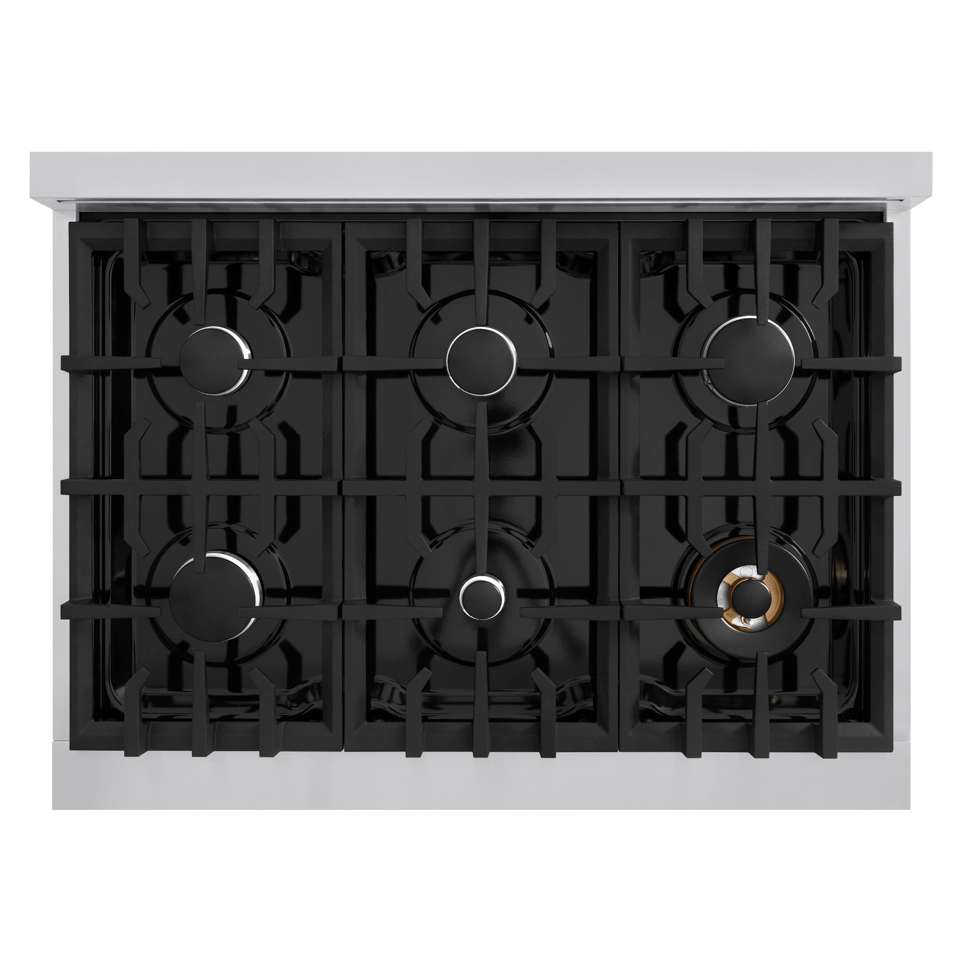 zline-36-in-classic-gas-range-with-6-burners-5-2-cu-ft-oven-capacity-stainless-steel-with-white-matte-door-cgr-wm-36