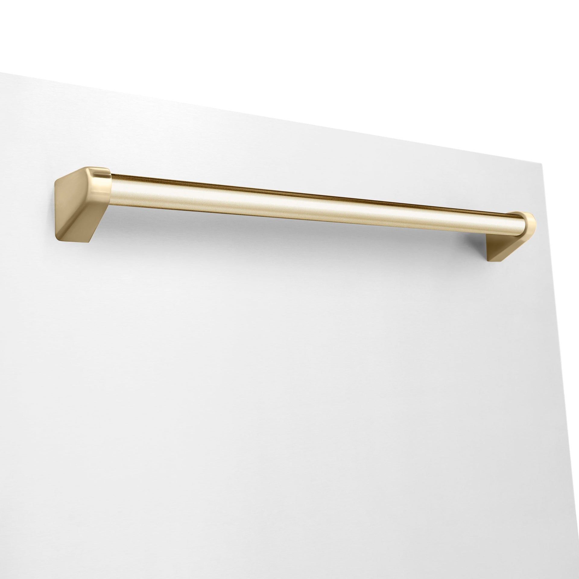 zline-autograph-edition-24-inch-tall-dishwasher-touch-control-in-white-matte-with-gold-handle-dwmtz-wm-24-g