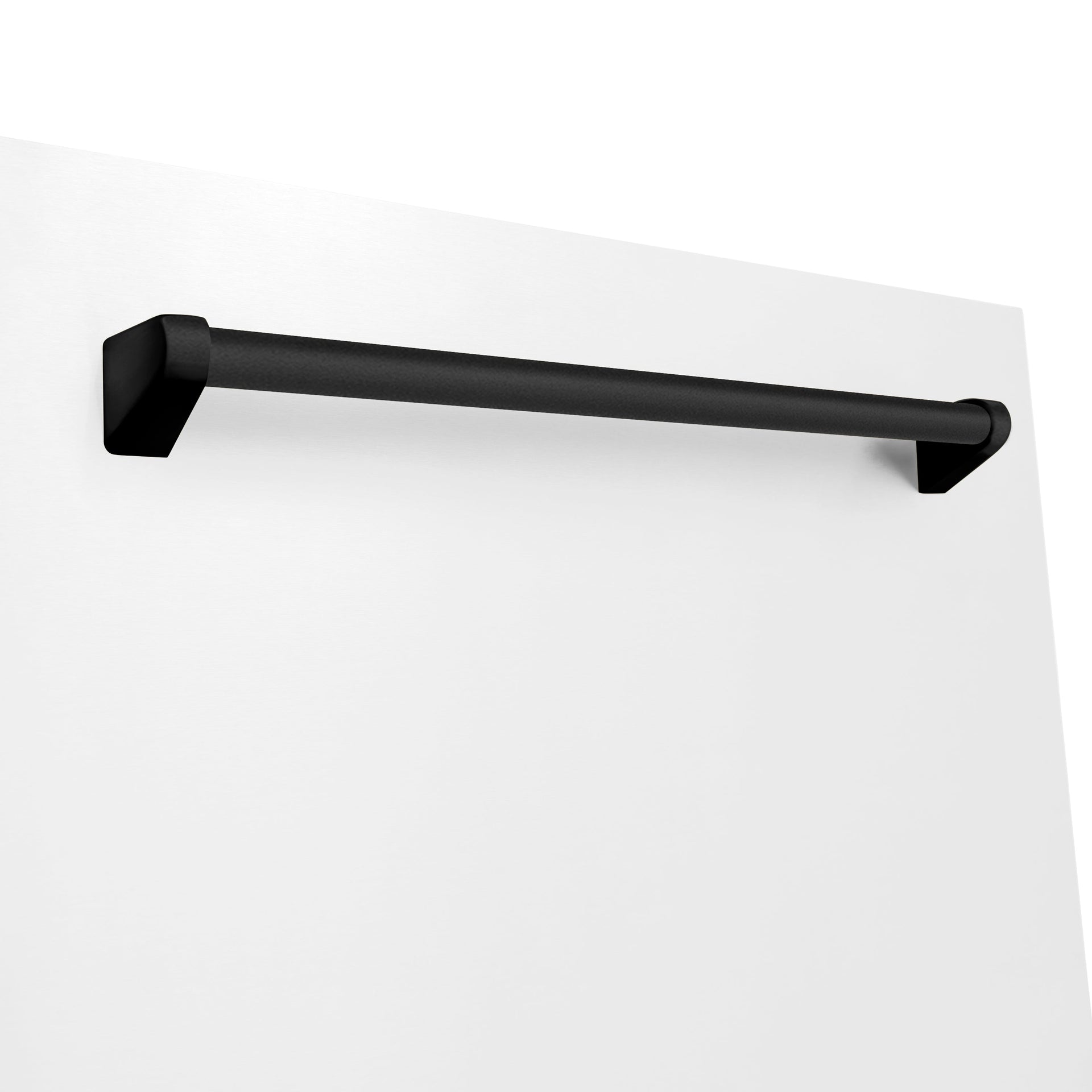 zline-autograph-edition-24-inch-tall-dishwasher-touch-control-in-white-matte-with-matte-black-handle-dwmtz-wm-24-mb