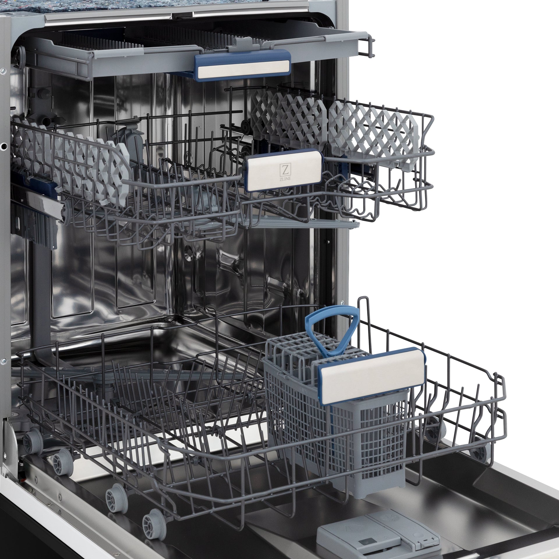 zline-18-autograph-edition-dishwasher-in-black-stainless-steel-with-gold-handle-dwvz-bs-18-g