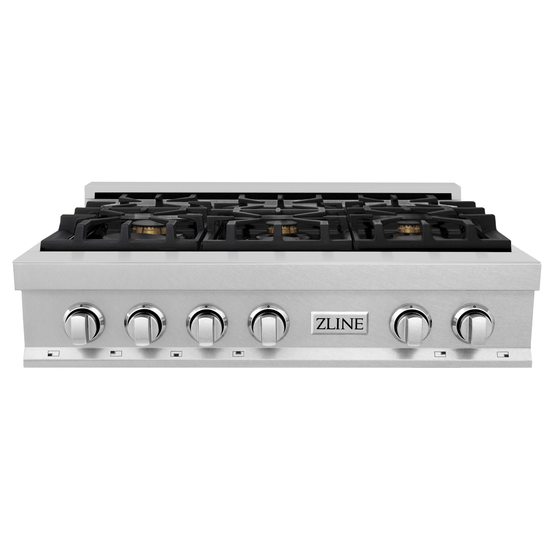 zline-36-legacy-gas-rangetop-with-6-brass-burners-and-porcelain-cooktop-in-satin-stainless-steel-rts-br-36
