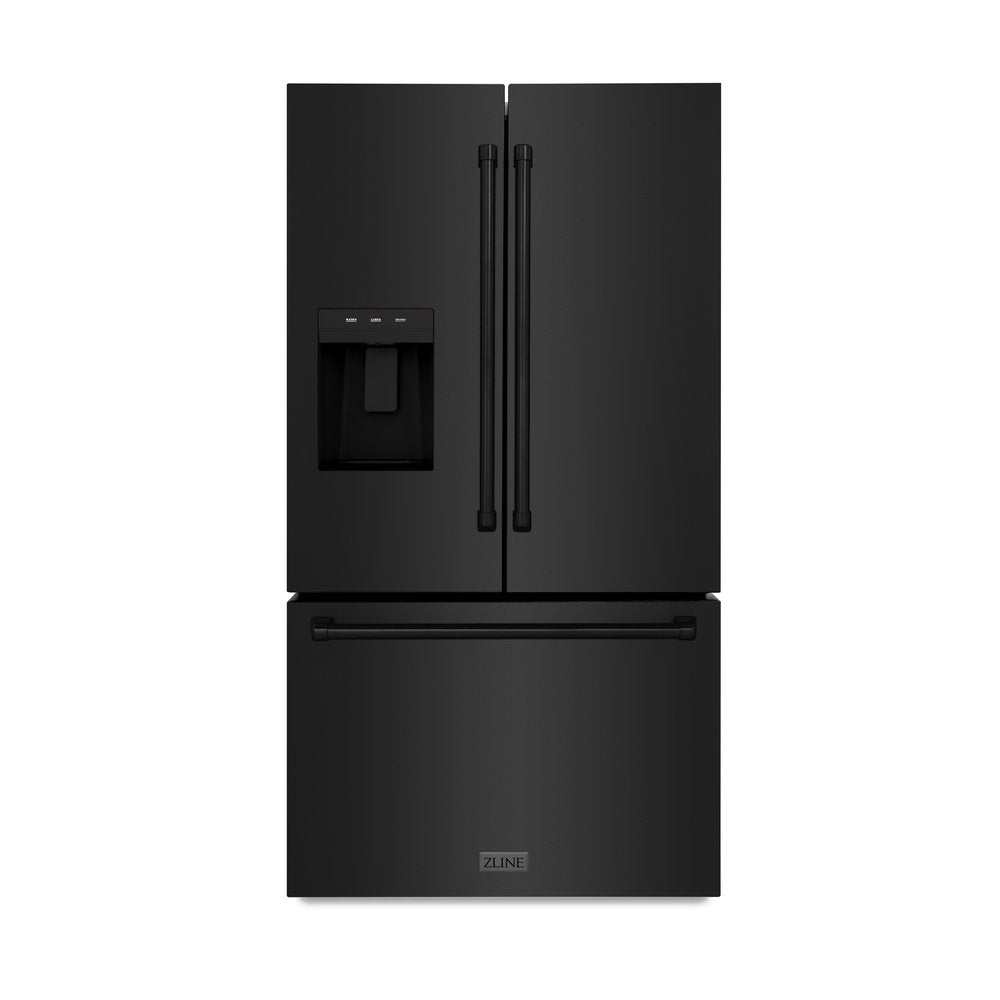 zline-36-in-french-door-refrigerator-28-9-cu-ft-standard-depth-black-stainless-steel-water-dispenser-dual-ice-maker-rsm-w-36-bs
