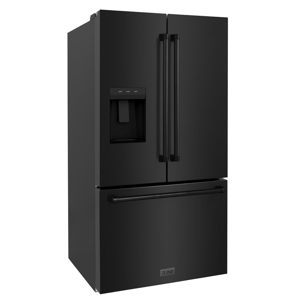 zline-36-in-french-door-refrigerator-28-9-cu-ft-standard-depth-black-stainless-steel-water-dispenser-dual-ice-maker-rsm-w-36-bs