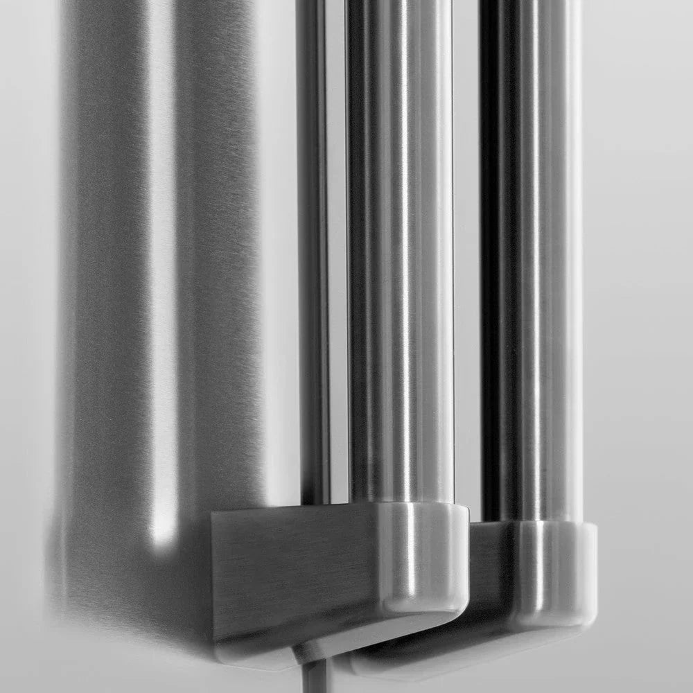 ZLINE 36 in French Door Refrigerator 21.6 cu. ft Capacity Water & Ice Dispenser Water Filter Stainless Steel (RFM-W-WF-36)